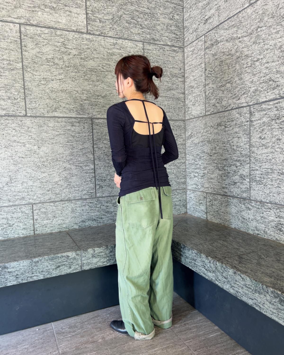 バックデザインロンT - Image 4