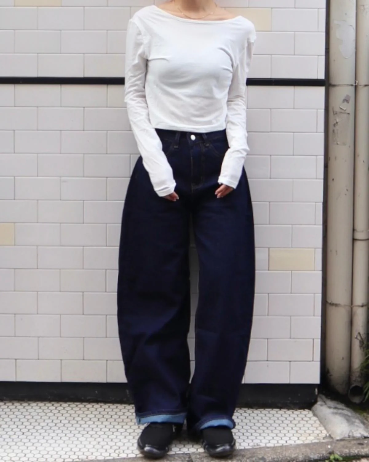 スーパーワイドデニムパンツ - Image 4