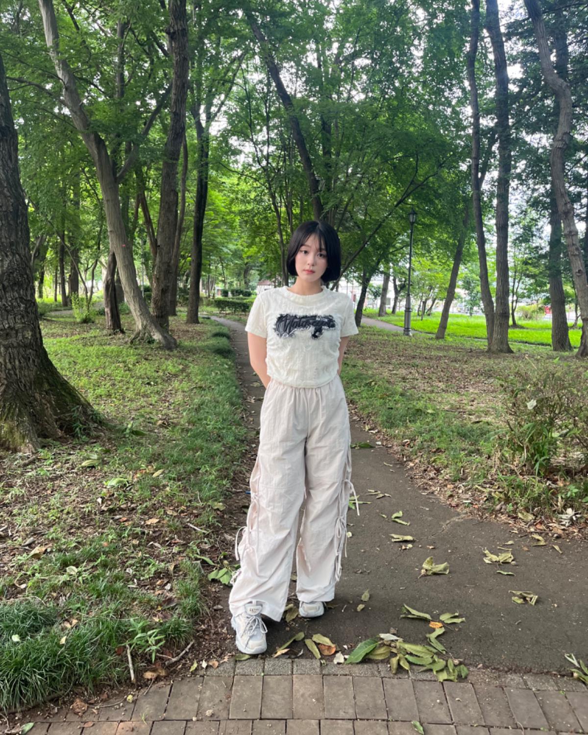 サイドリボンロングパンツ - Image 4