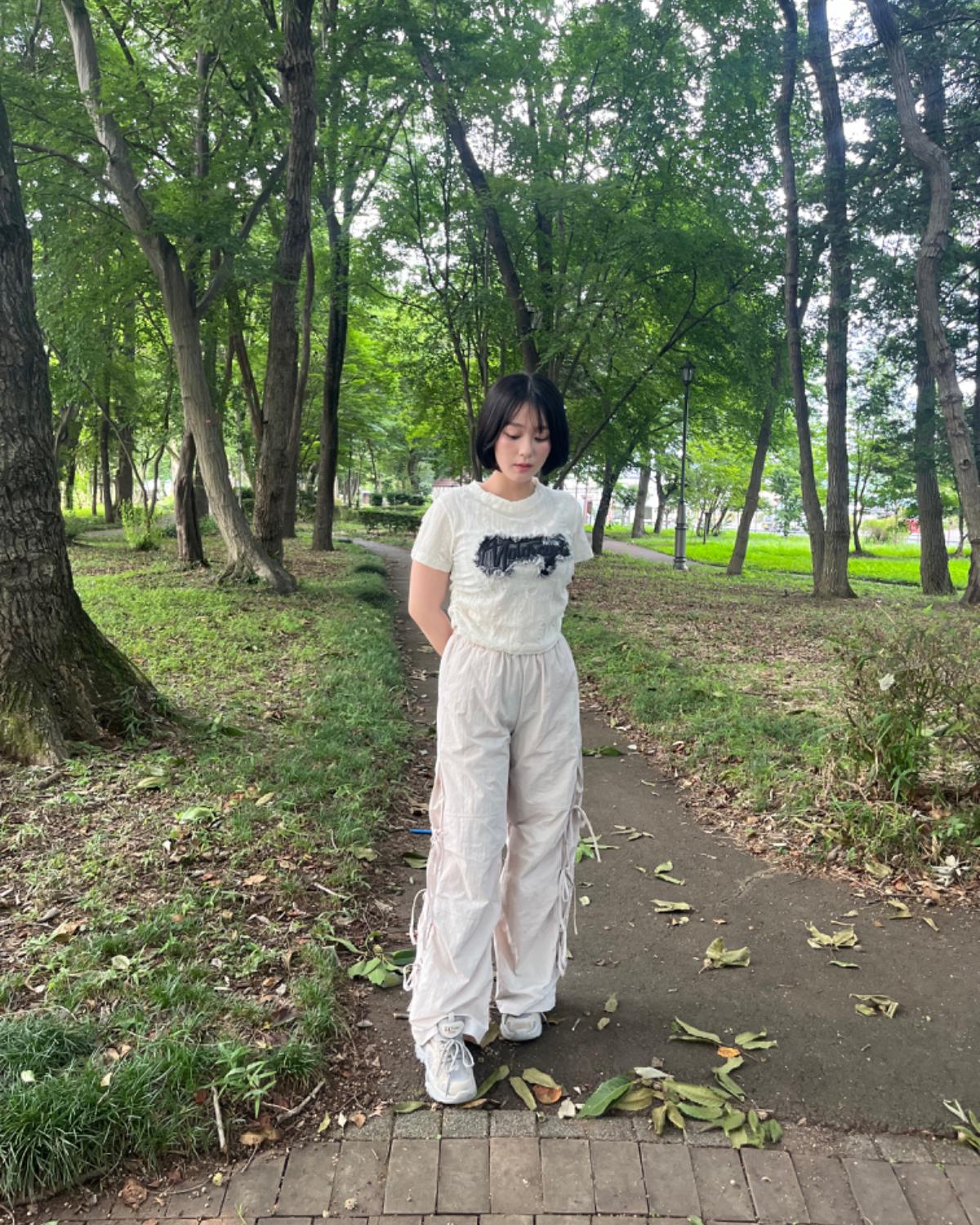 サイドリボンロングパンツ - Image 5