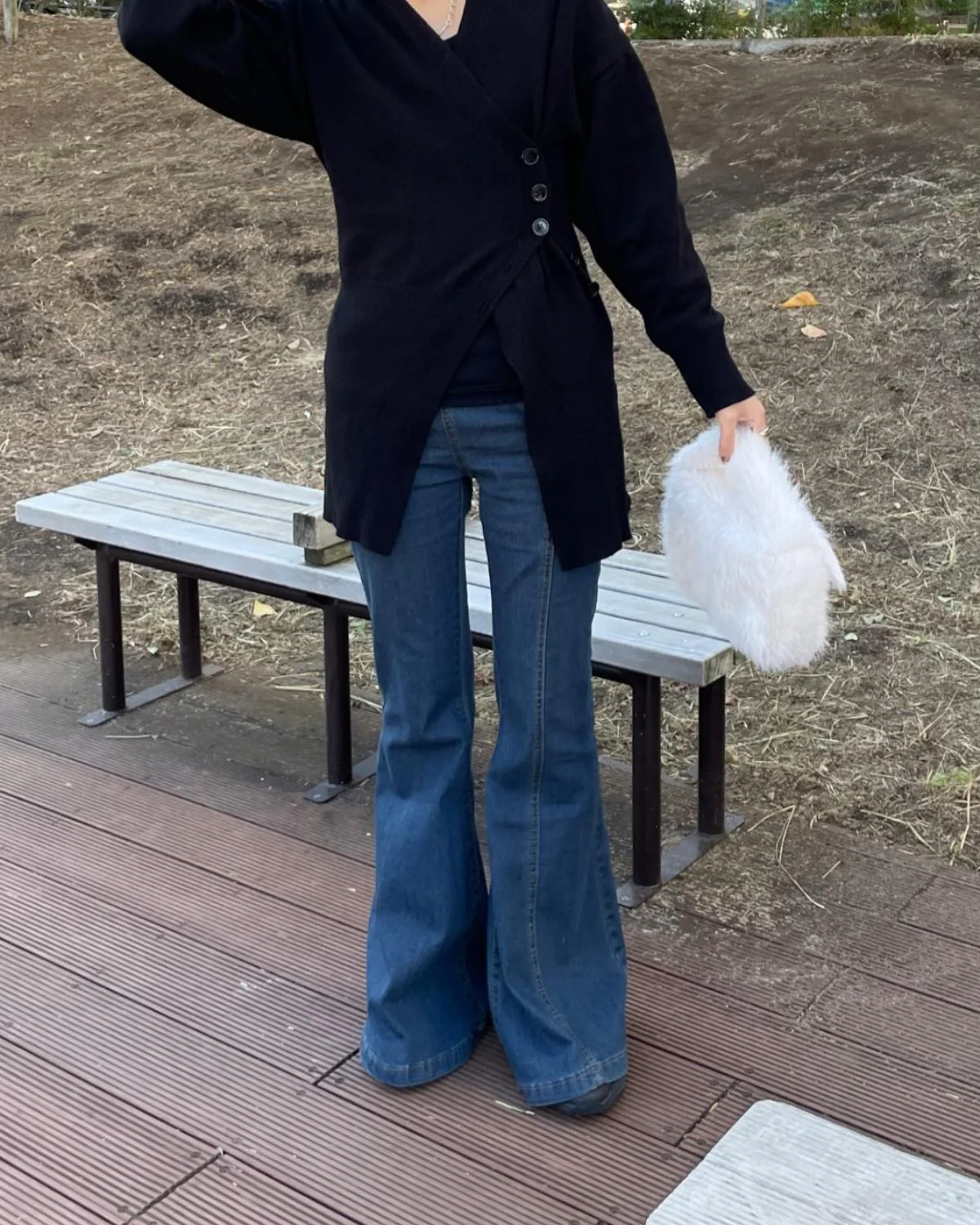 デニムフレアパンツ - Image 3