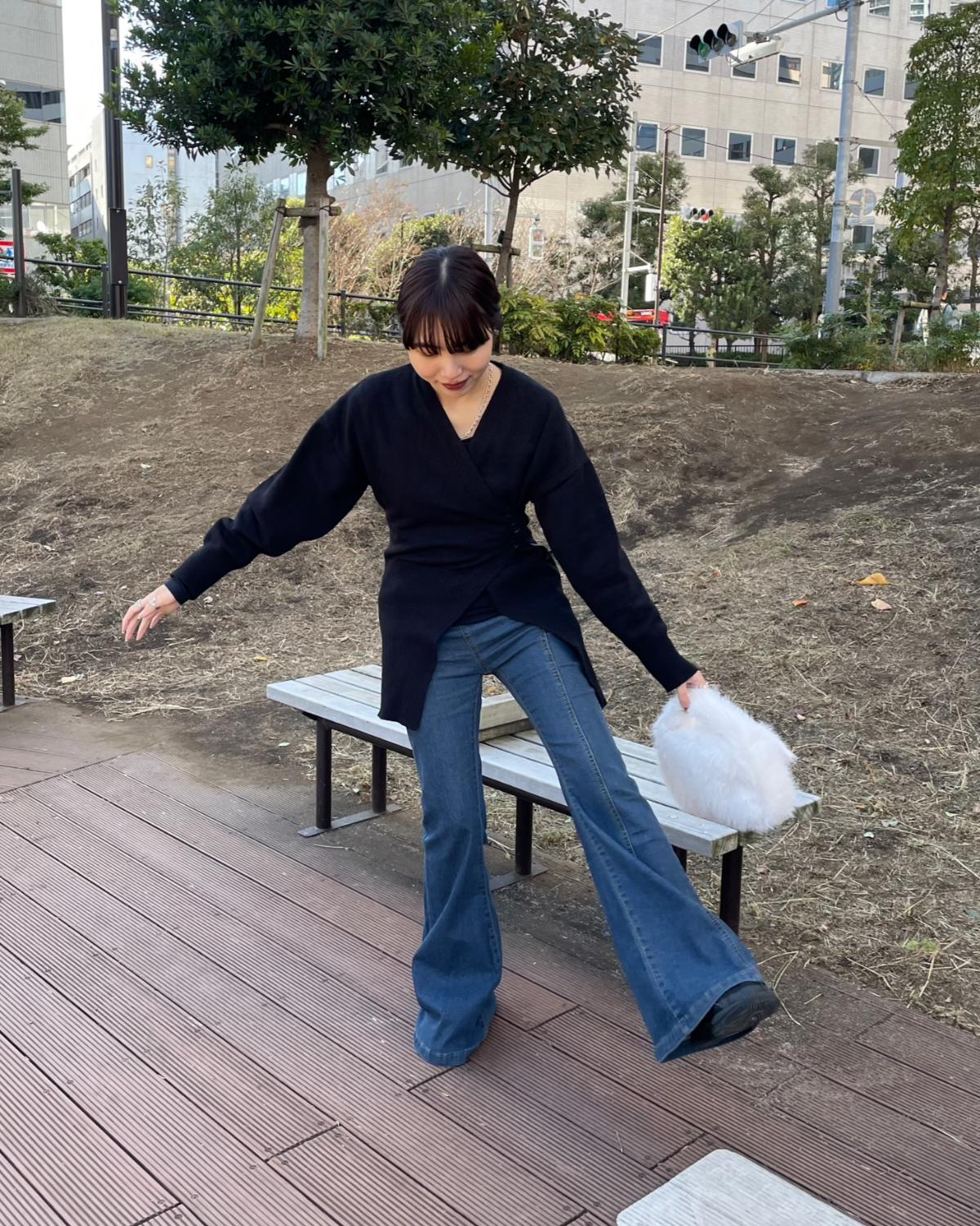 デニムフレアパンツ - Image 4