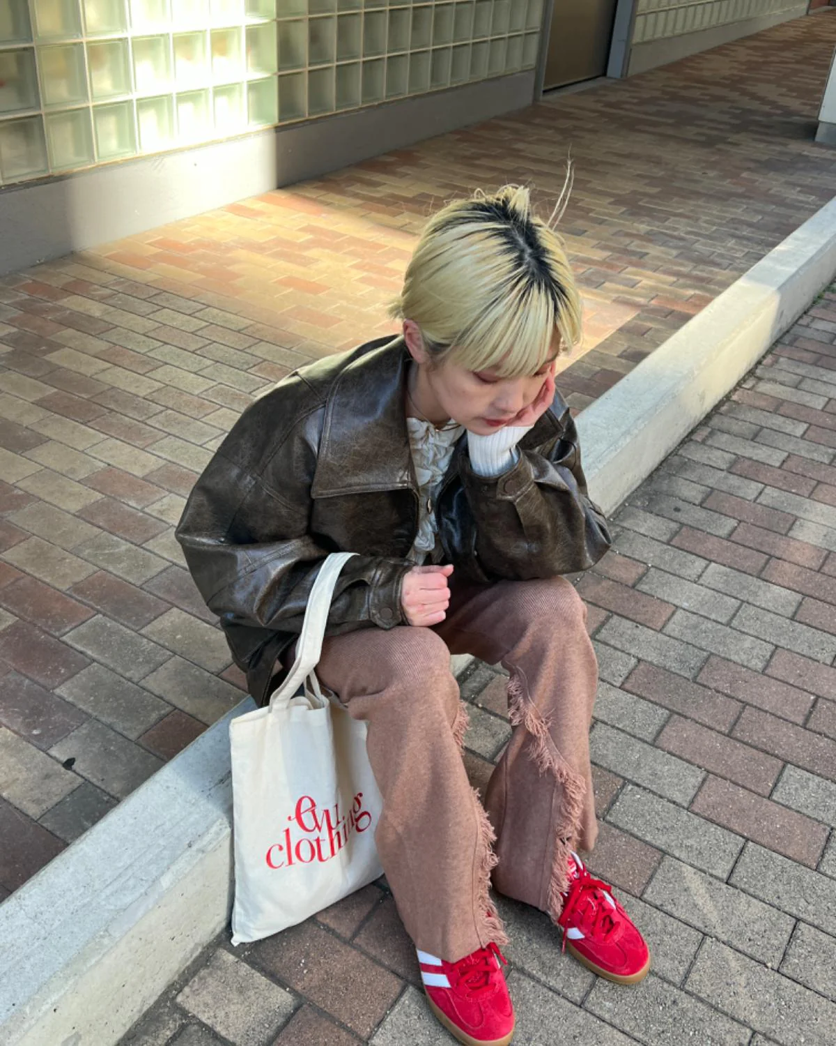 センタースリットフリンジパンツ - Image 10