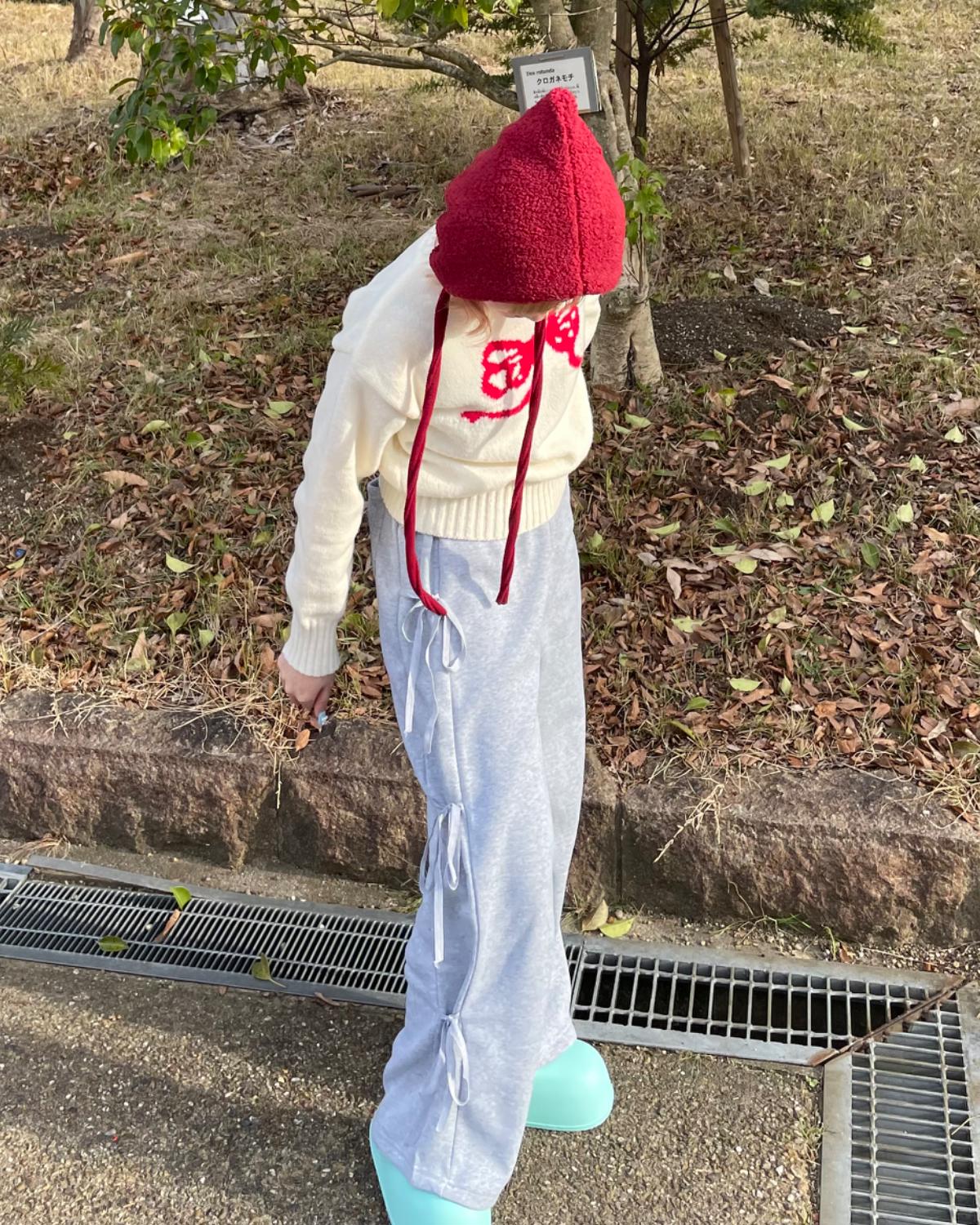 サイドリボンスウェットパンツ - Image 6