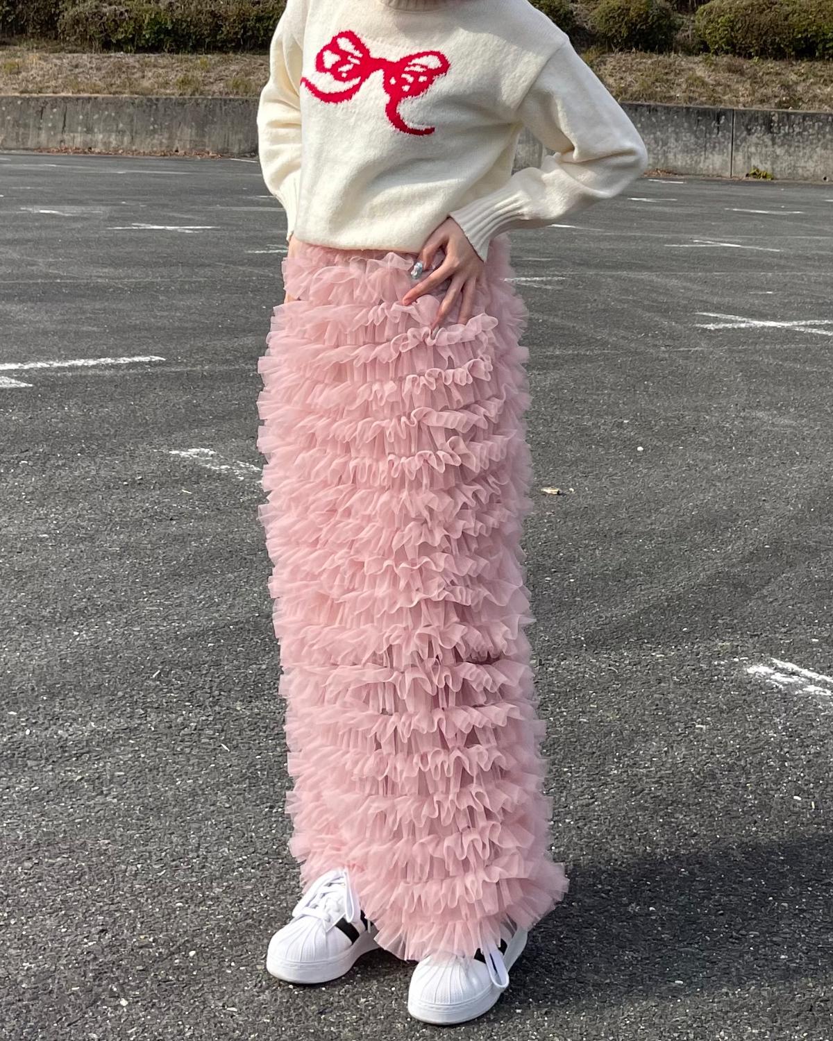 フロントリボンニットプルオーバー - Image 4