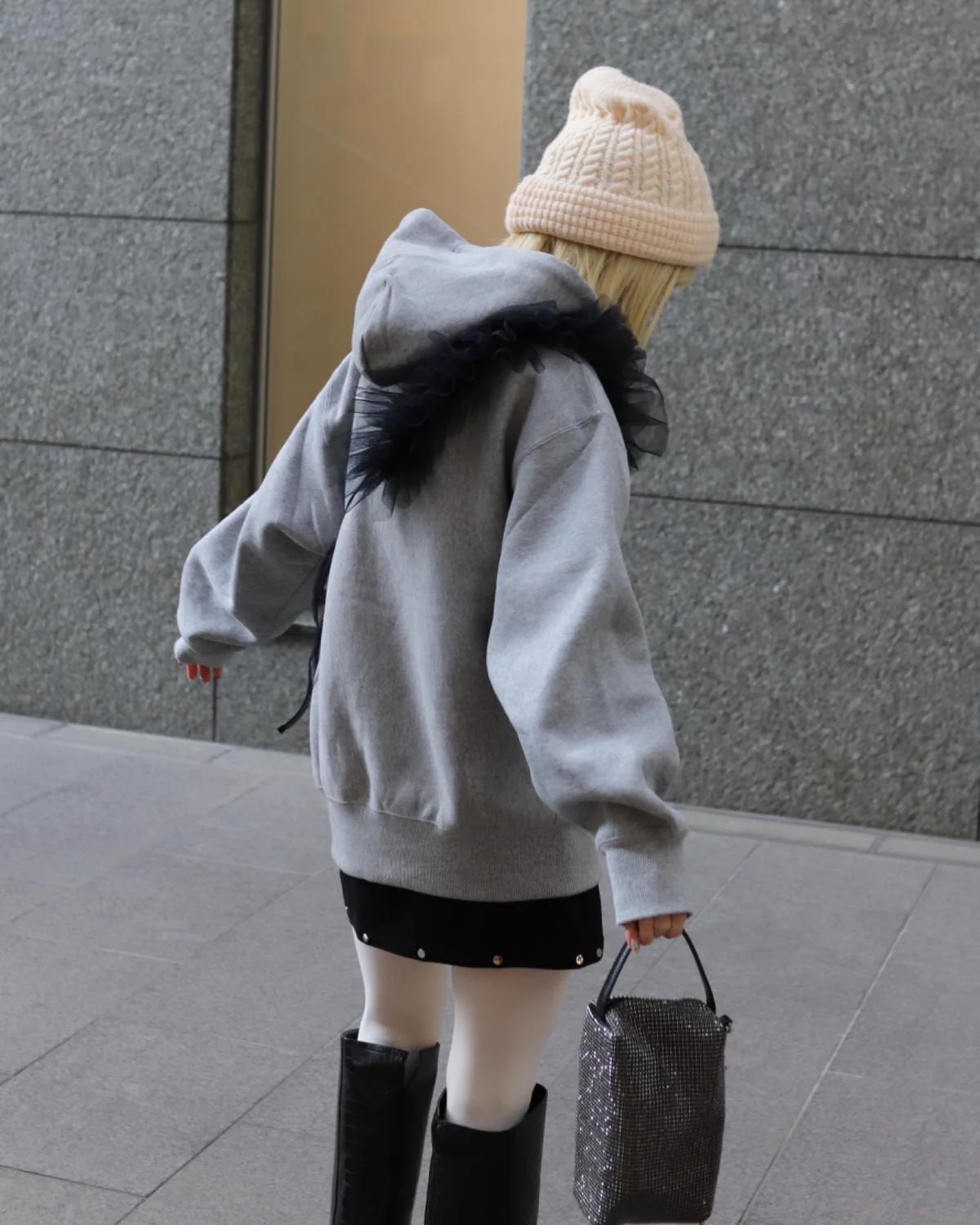 ニットバケットハット - Image 3