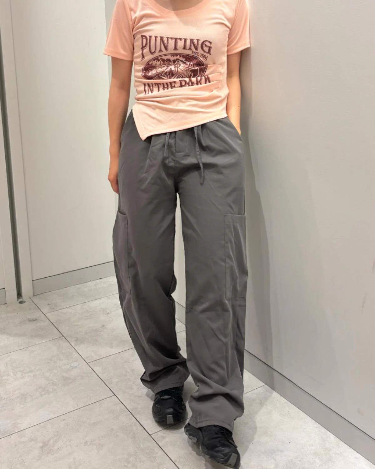 ウエストリボンカーゴパンツ - Image 4