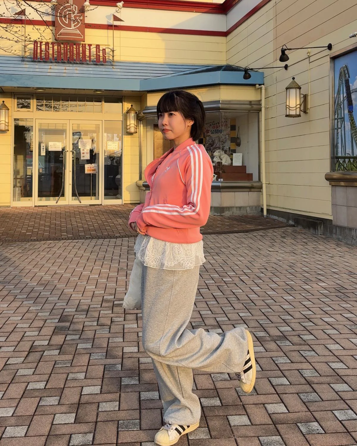 レースレイヤードパンツ - Image 2