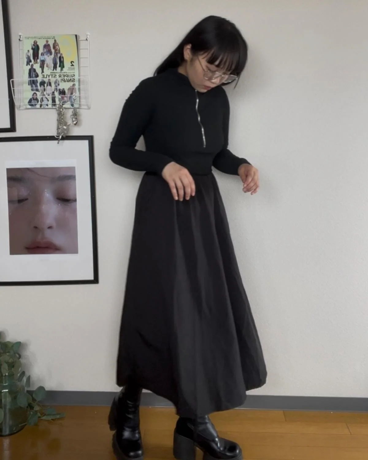 フロントチャックワンピース - Image 2