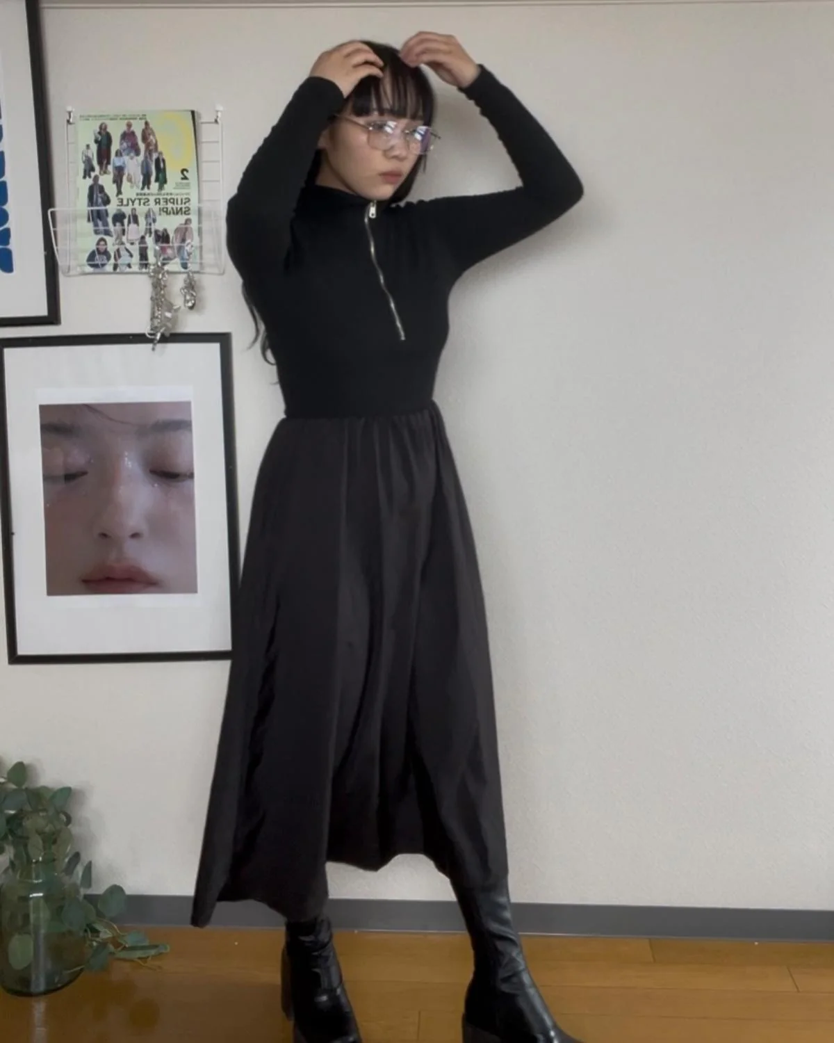 フロントチャックワンピース - Image 5
