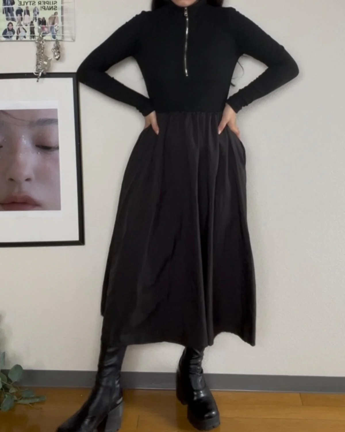 フロントチャックワンピース - Image 6