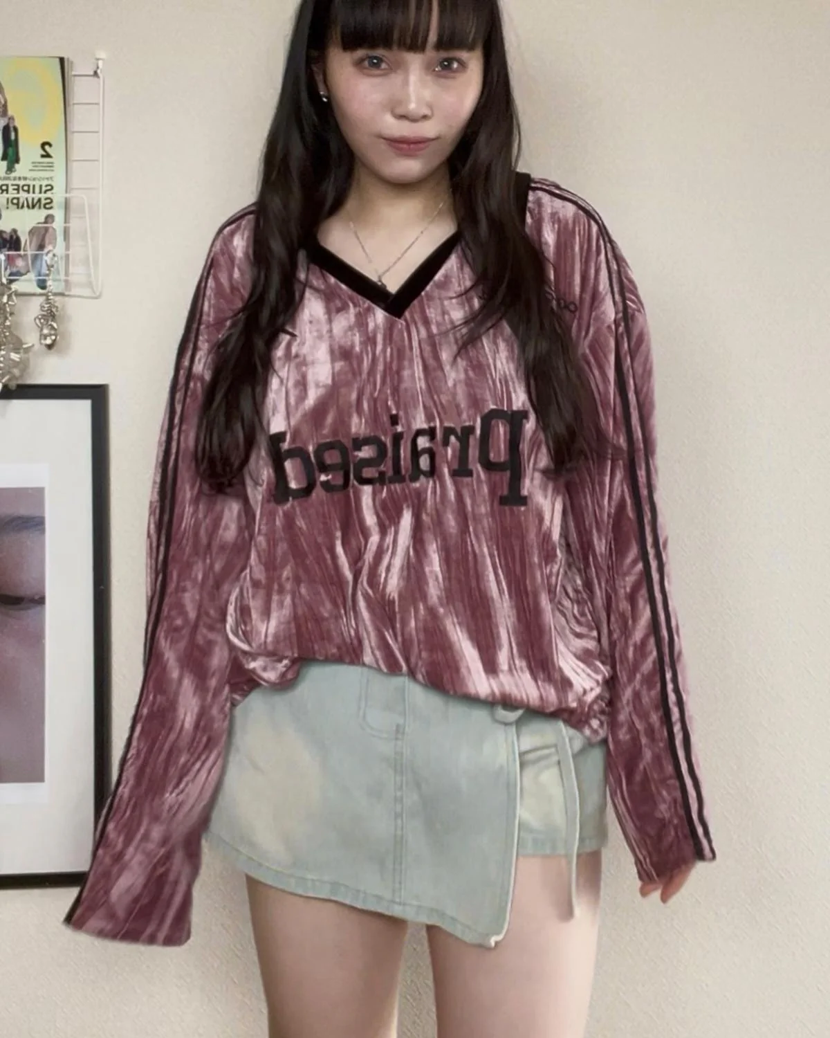サイドリボンラップ風ショートパンツ - Image 5