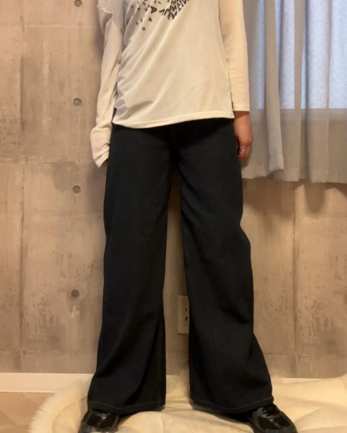 スタンダードワイドデニムパンツ - Image 3