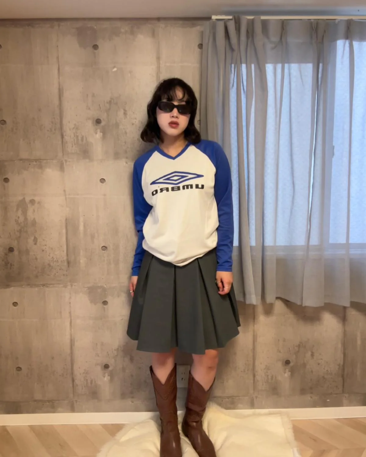 レイヤードデザインミドルスカート - Image 5