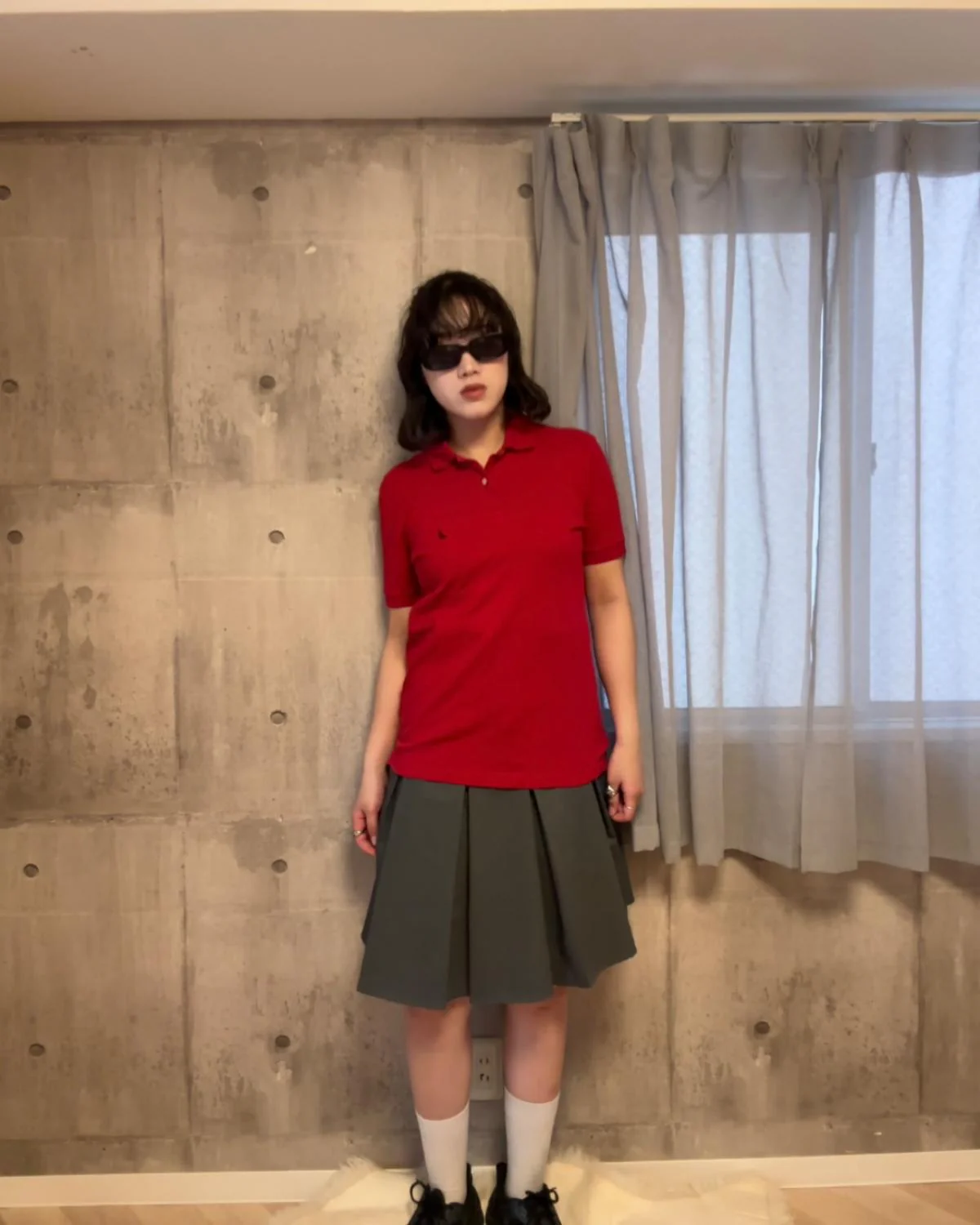 レイヤードデザインミドルスカート - Image 8