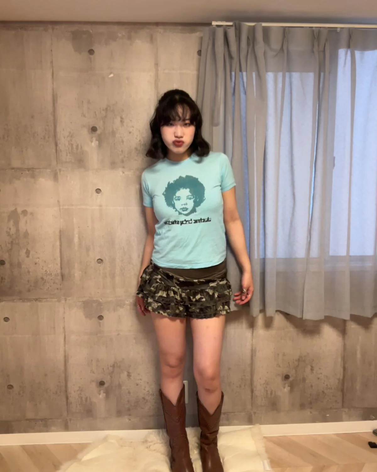 迷彩フリルミニスカート - Image 4