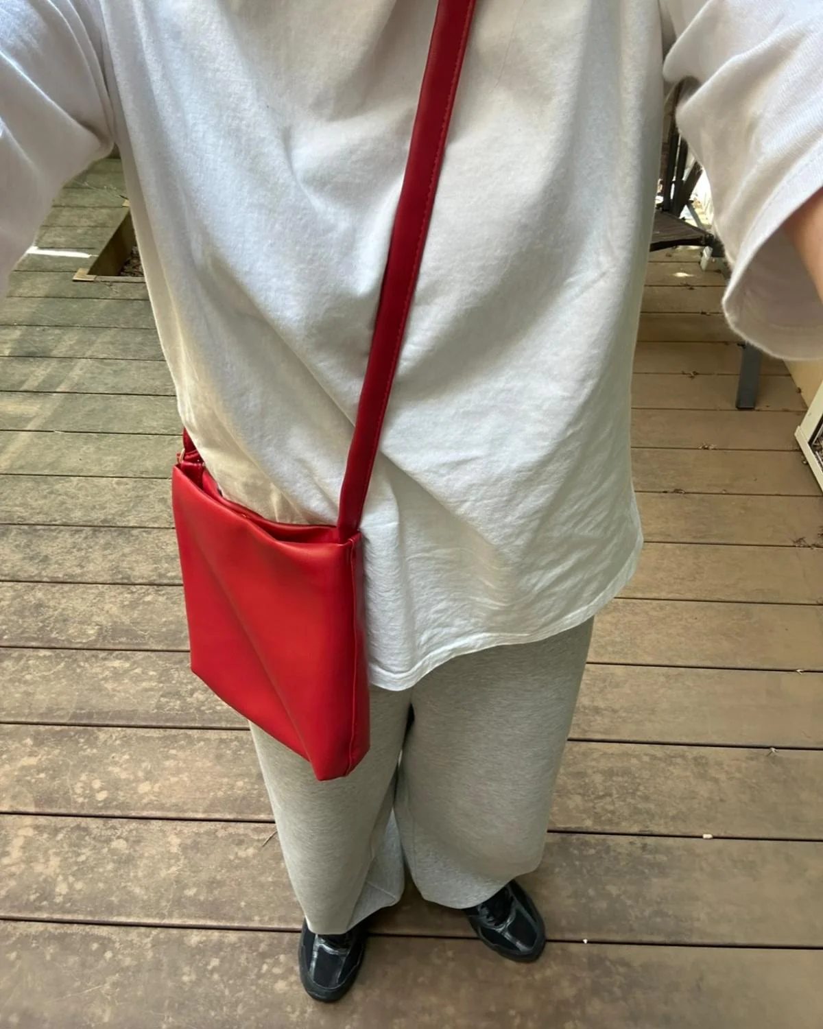 シンプルショルダーバッグ - Image 6