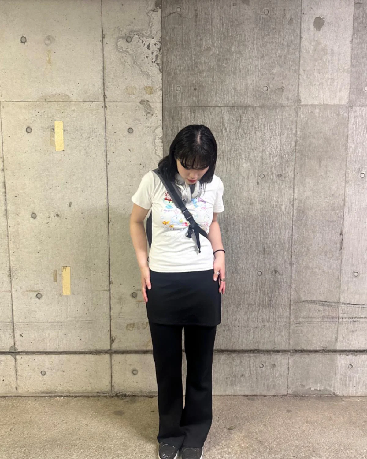 レイヤードフレアパンツ - Image 5