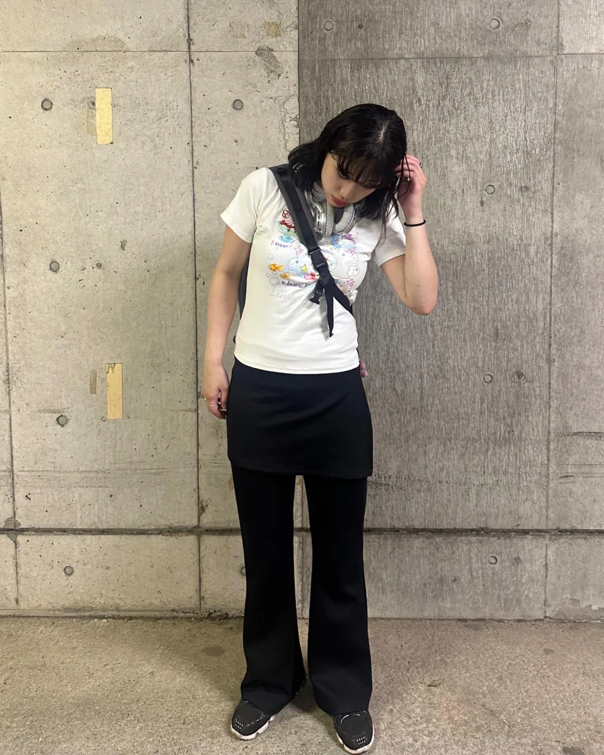 レイヤードフレアパンツ - Image 6