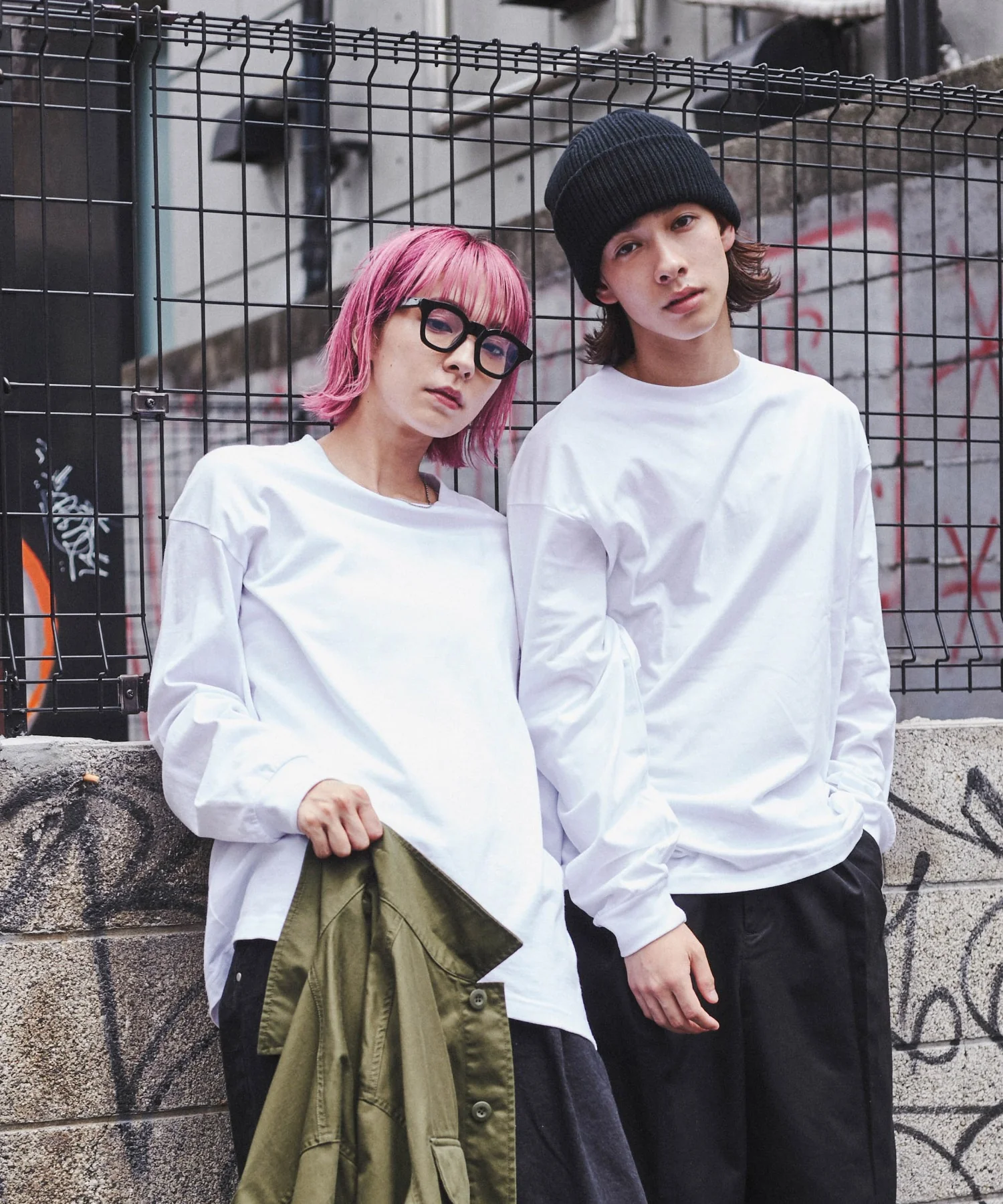 クルーネックロンT - Image 2