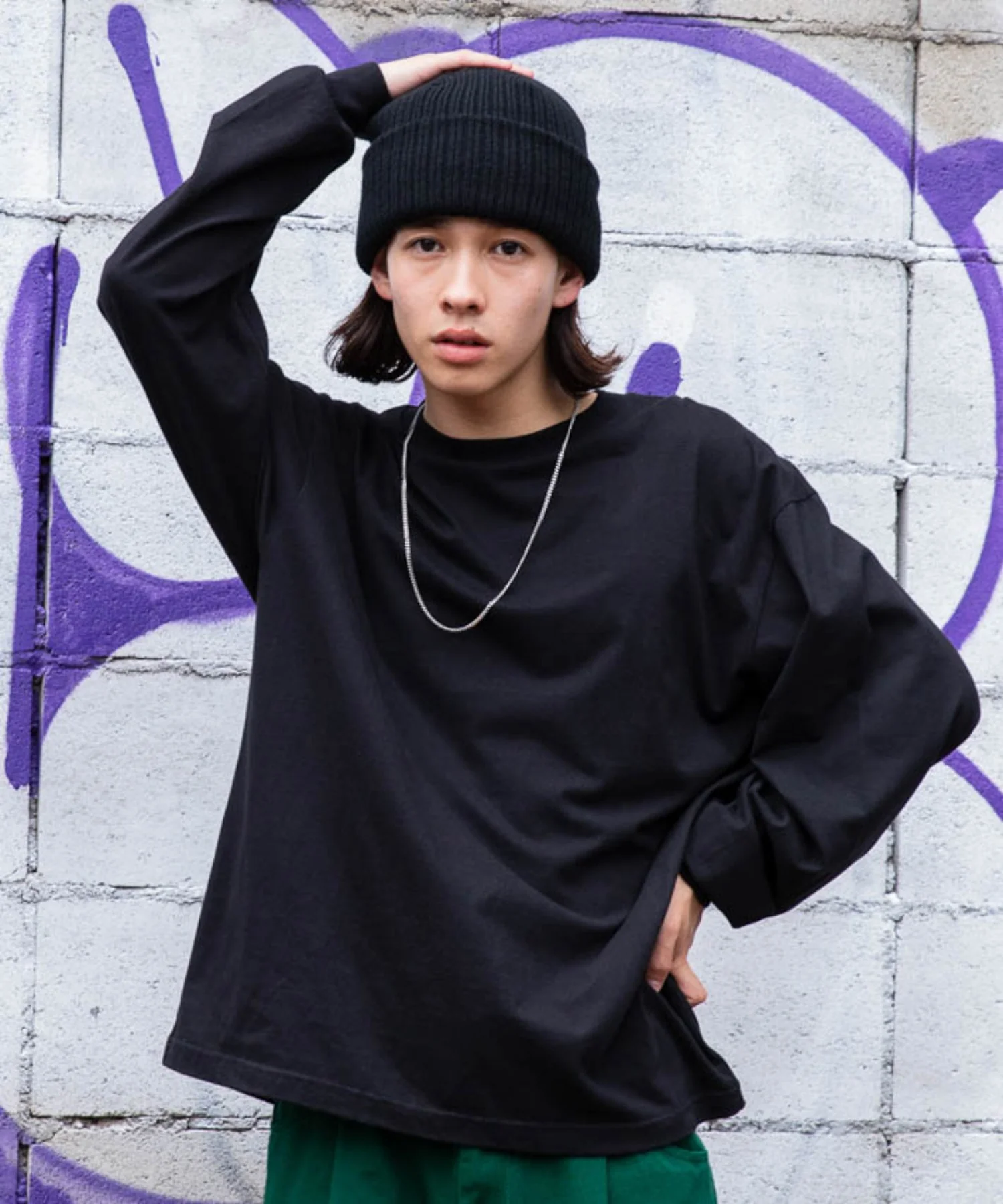 クルーネックロンT - Image 3