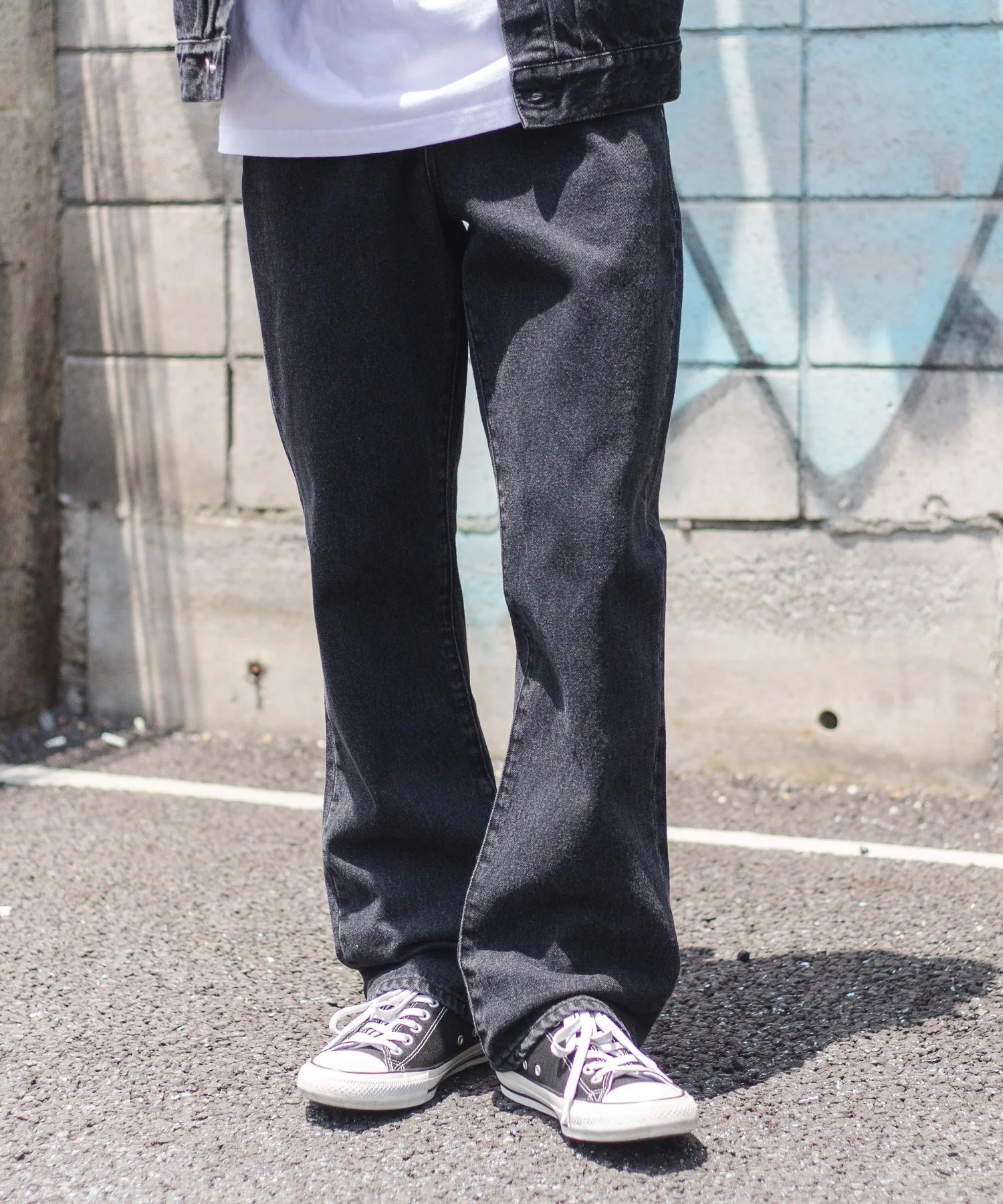 デニムフレアパンツ - Image 4