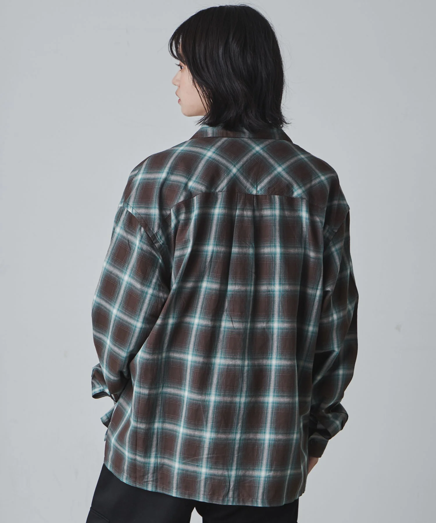 オンブレーチェックシャツ - Image 17