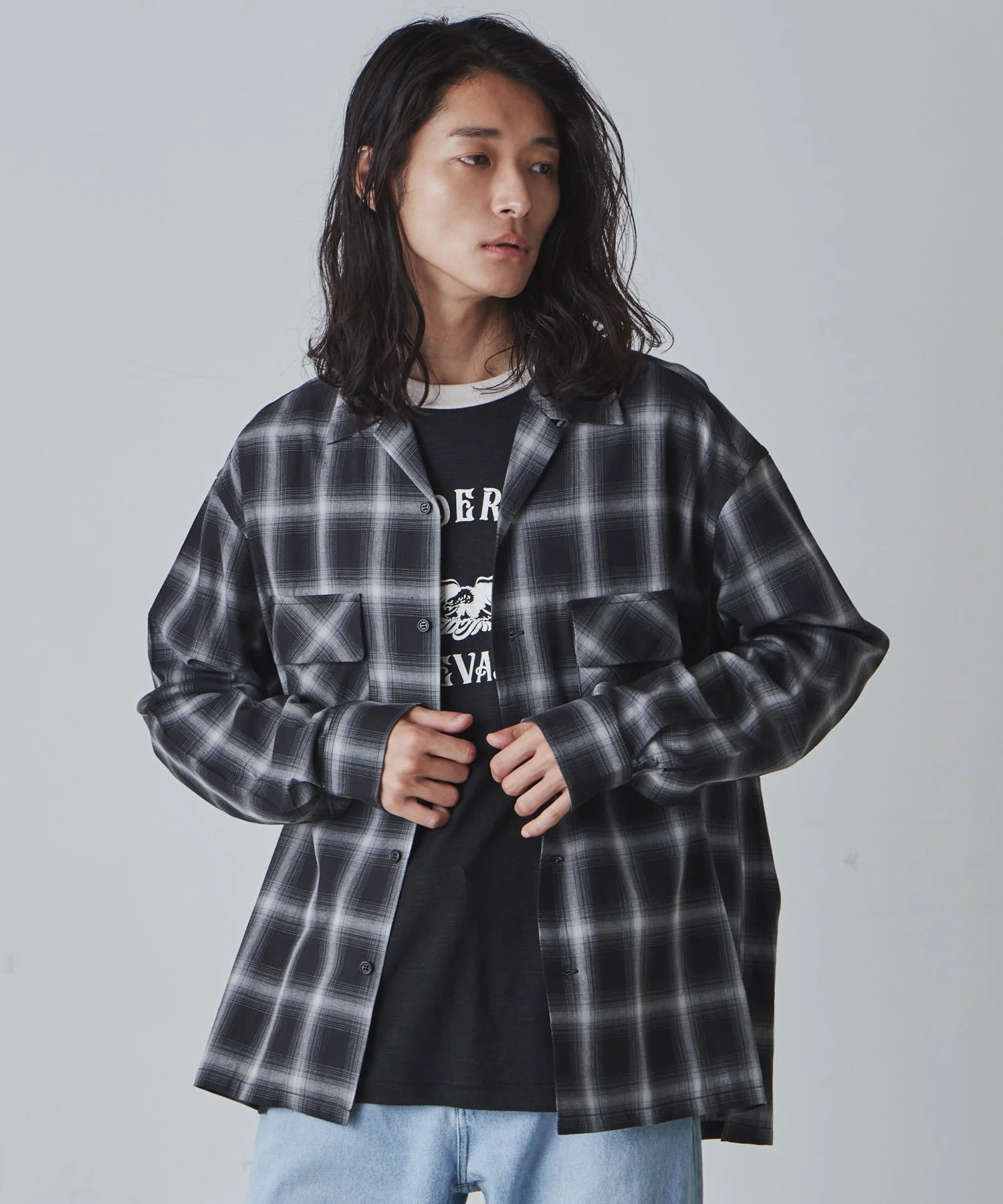 オンブレーチェックシャツ - Image 26