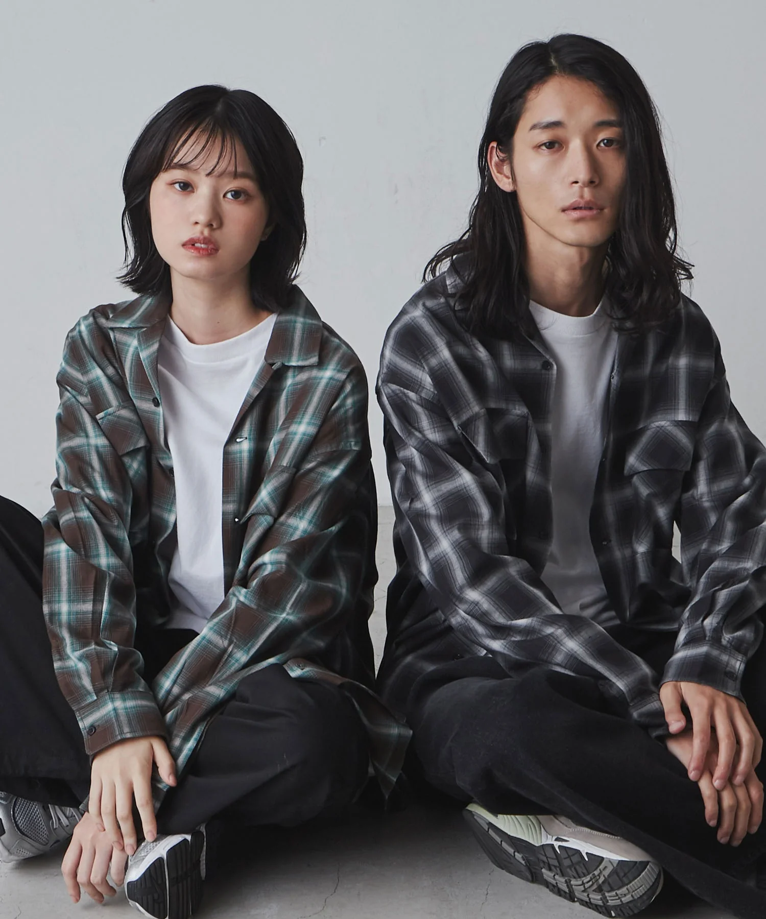 オンブレーチェックシャツ - Image 3