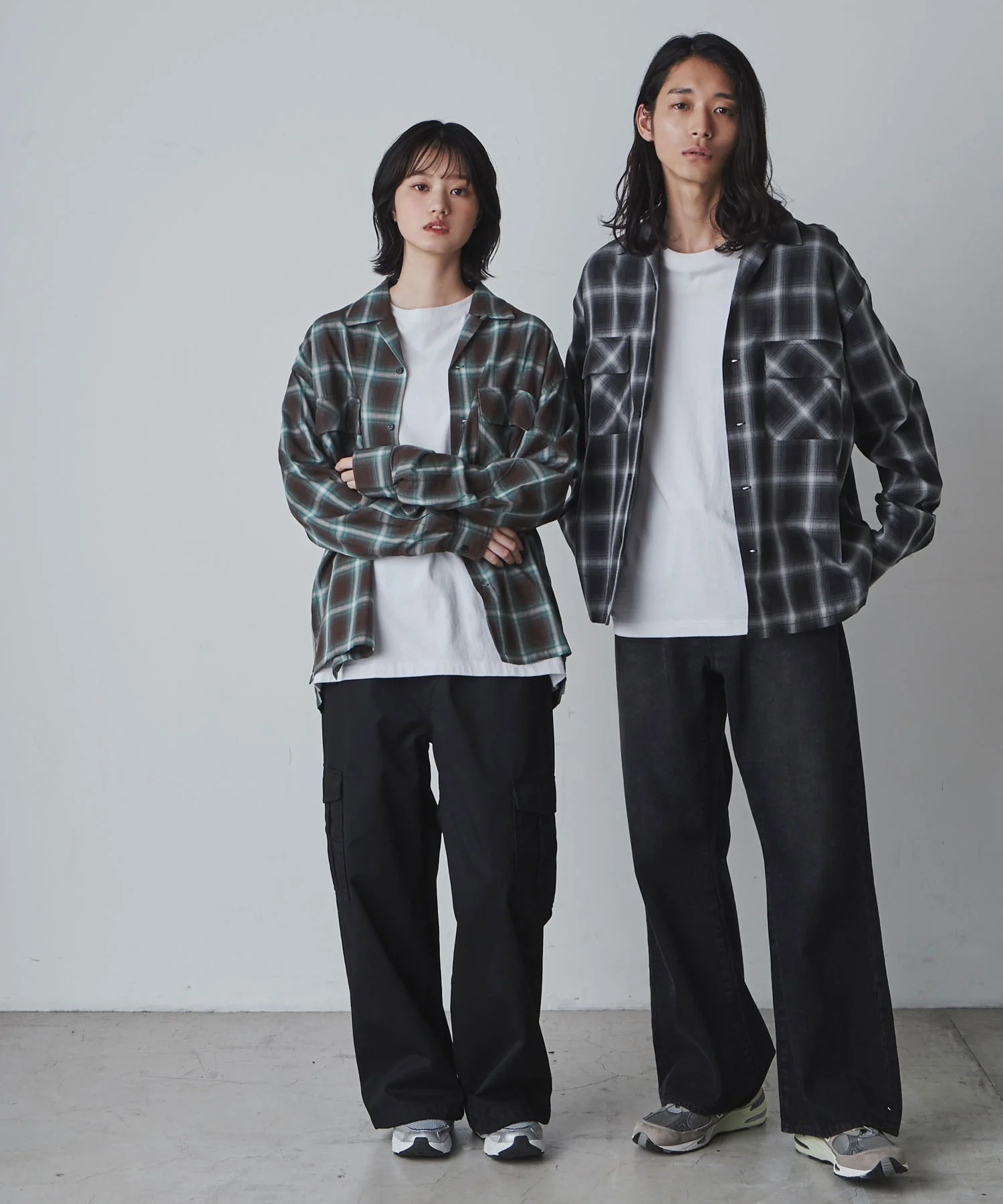 オンブレーチェックシャツ - Image 4