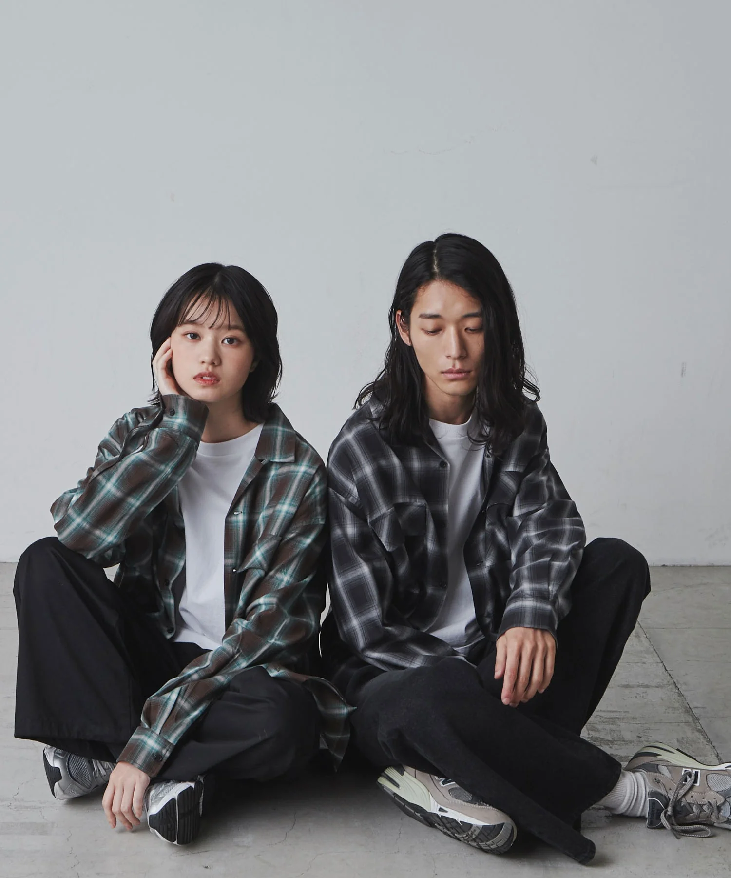 オンブレーチェックシャツ - Image 5