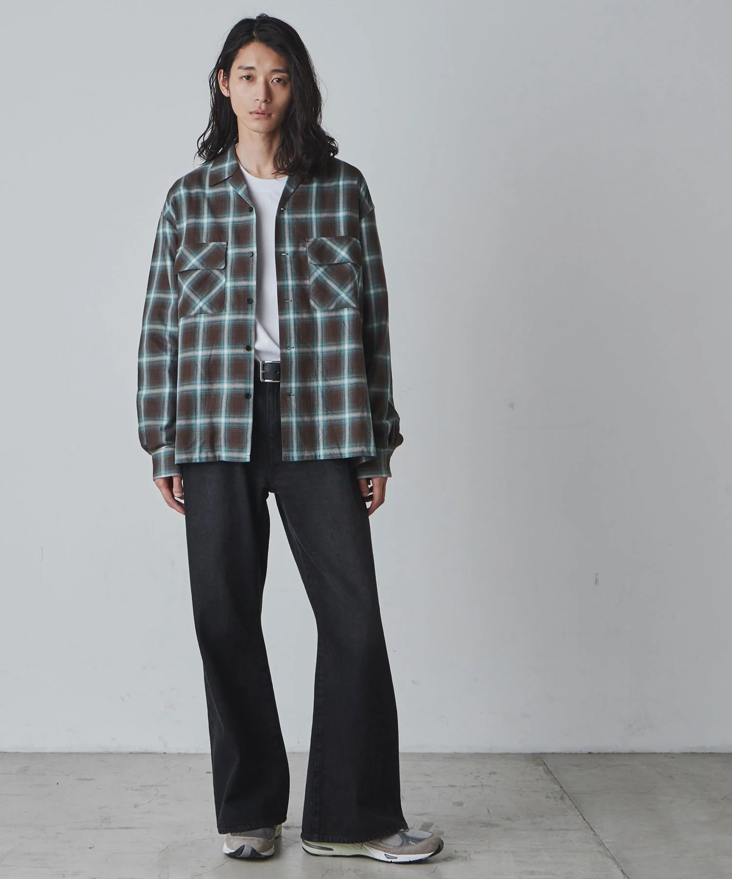 オンブレーチェックシャツ - Image 7