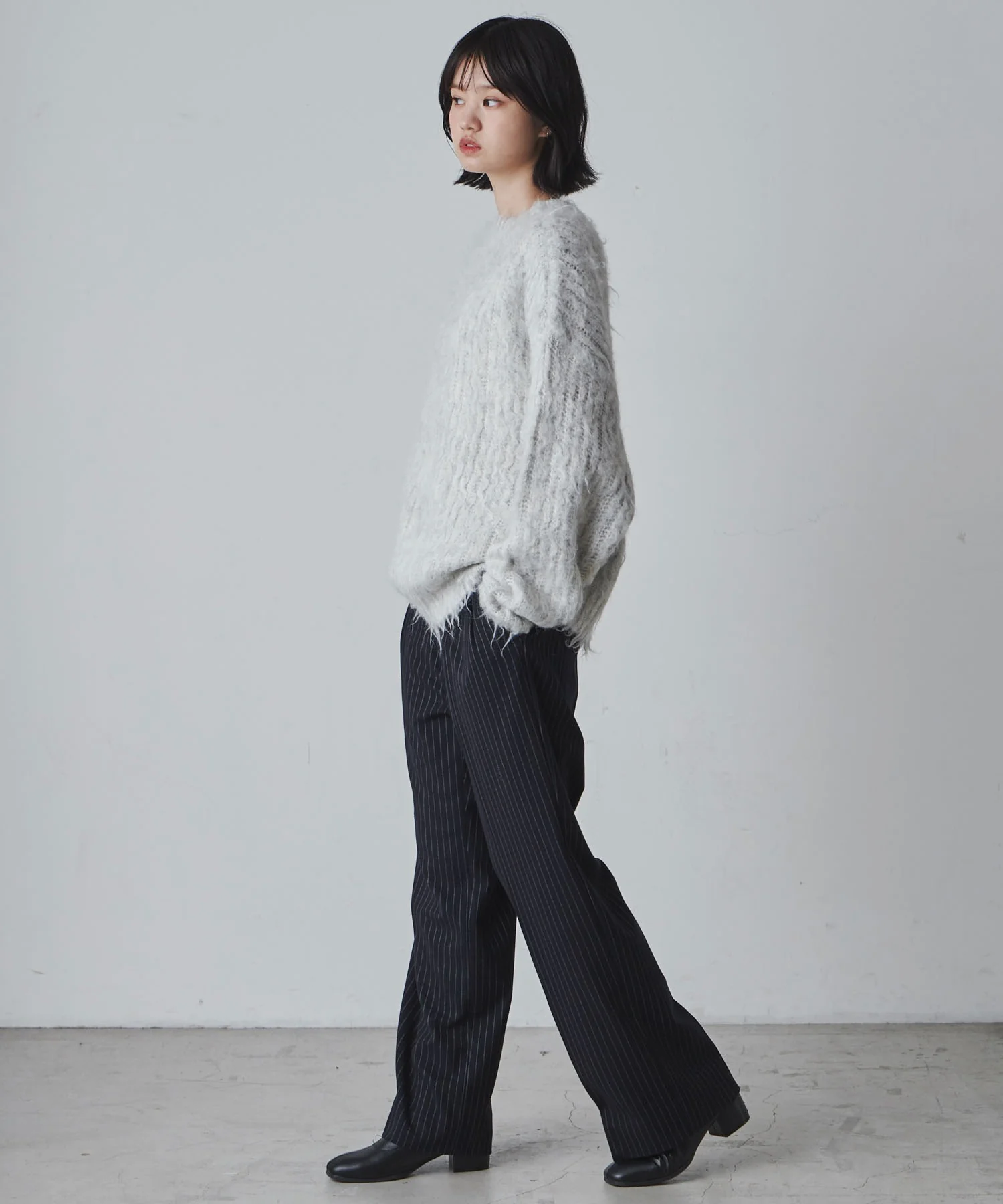 ストライプ2タックトラウザー - Image 20