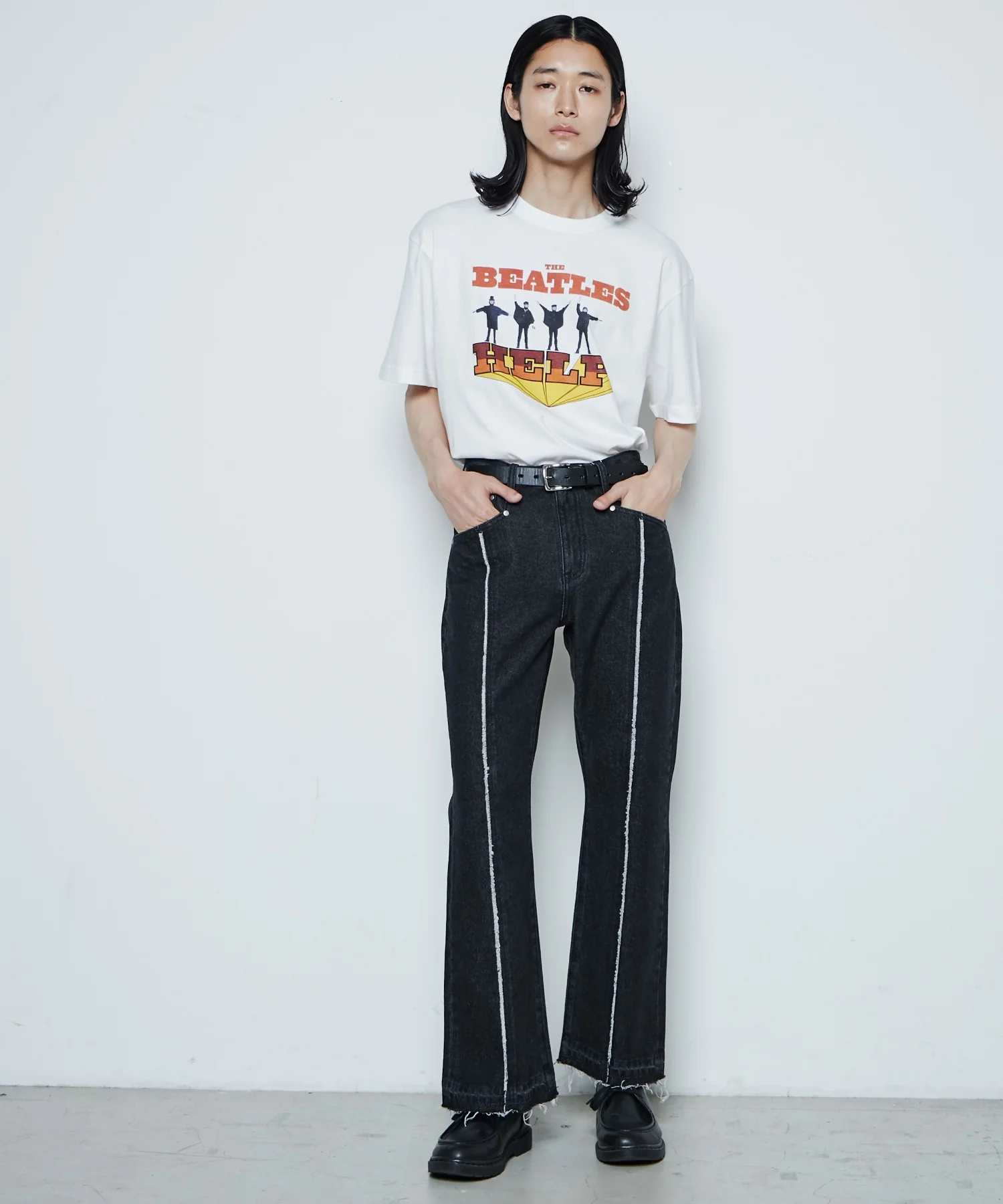 フリンジフレアデニムパンツ - Image 5