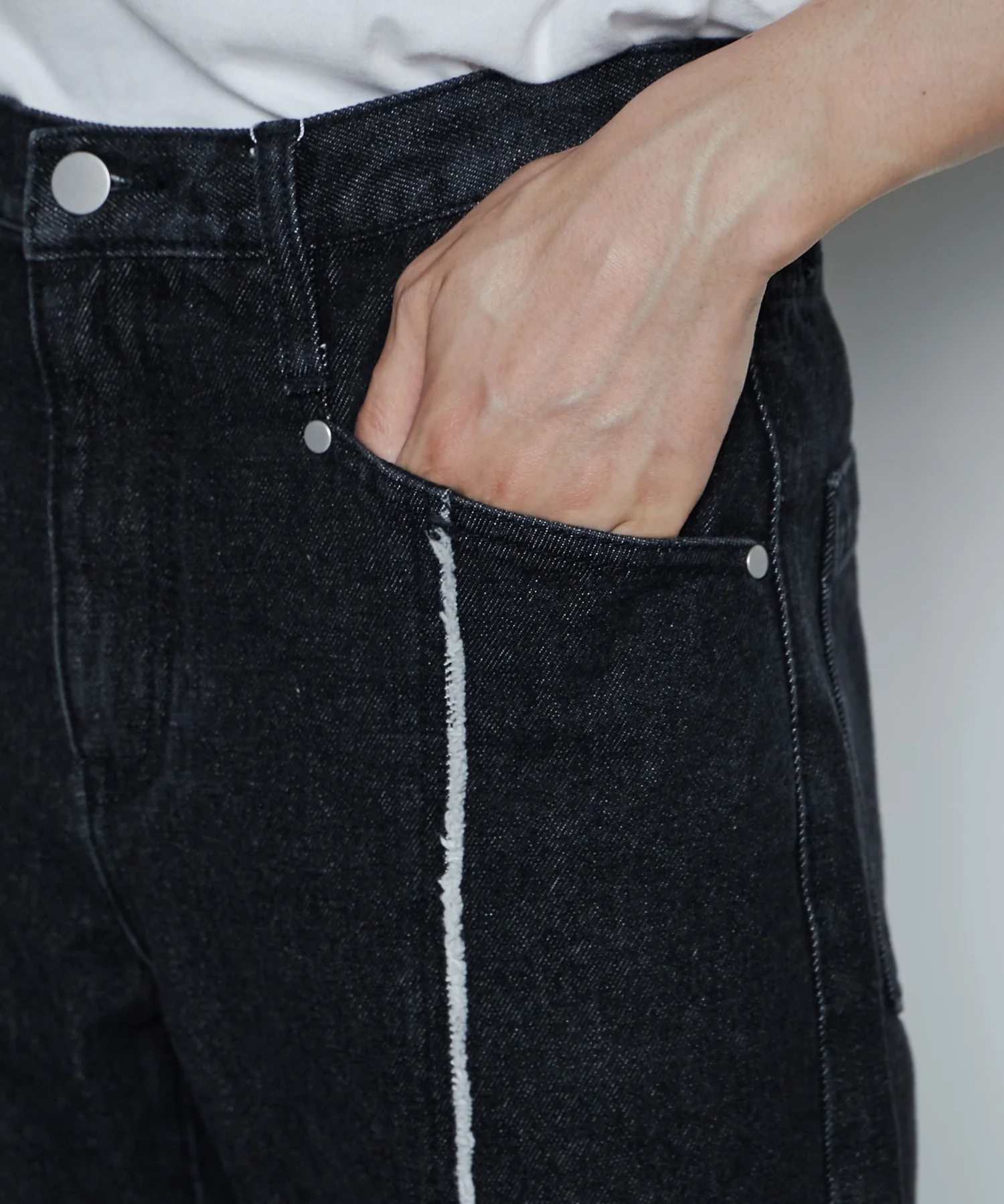 フリンジフレアデニムパンツ - Image 8