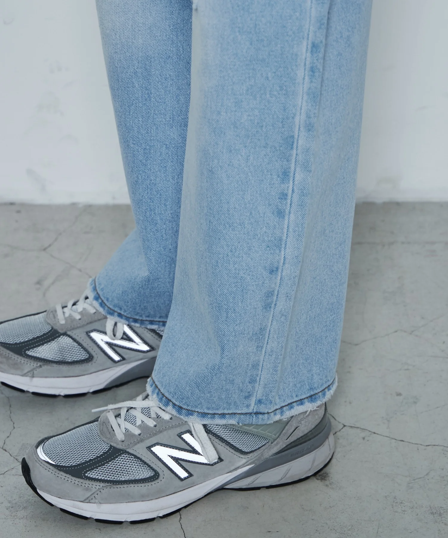 ダメージデニムワイドパンツ - Image 12