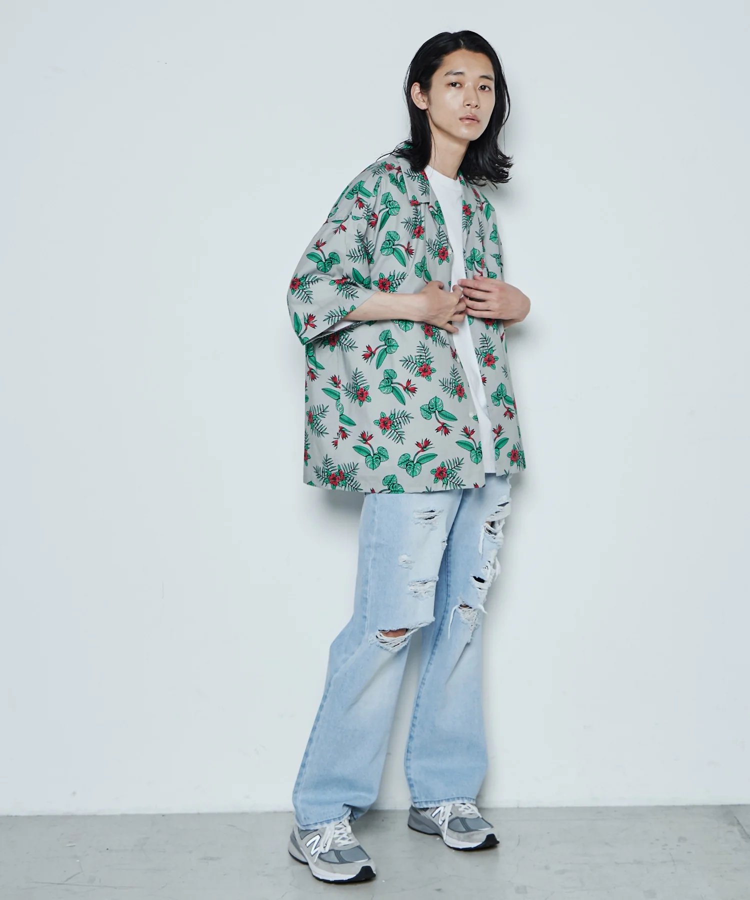 ダメージデニムワイドパンツ - Image 17