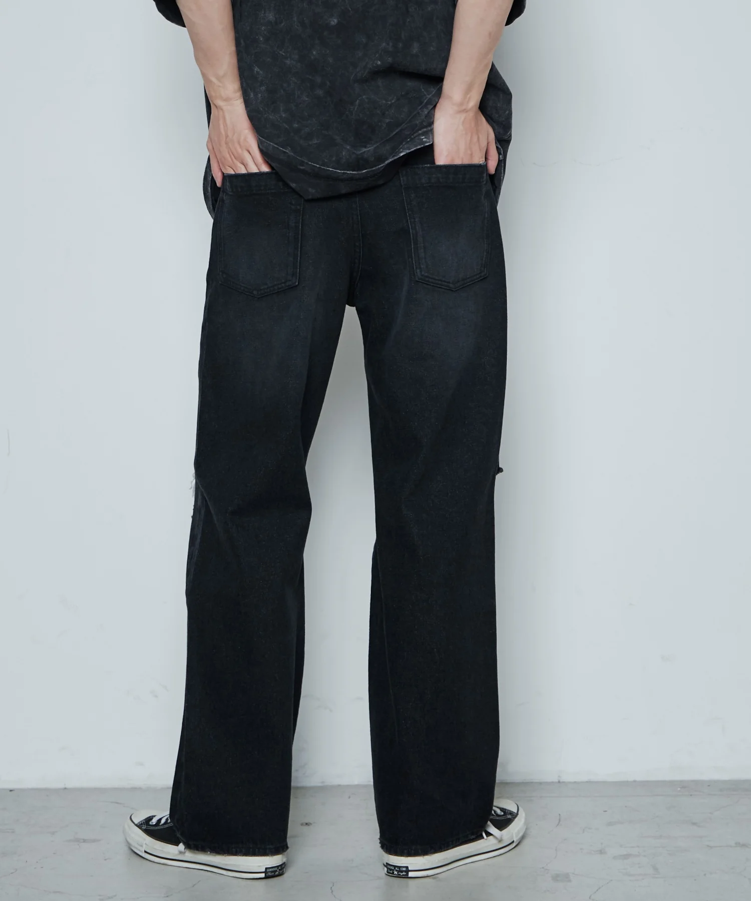 ダメージデニムワイドパンツ - Image 21