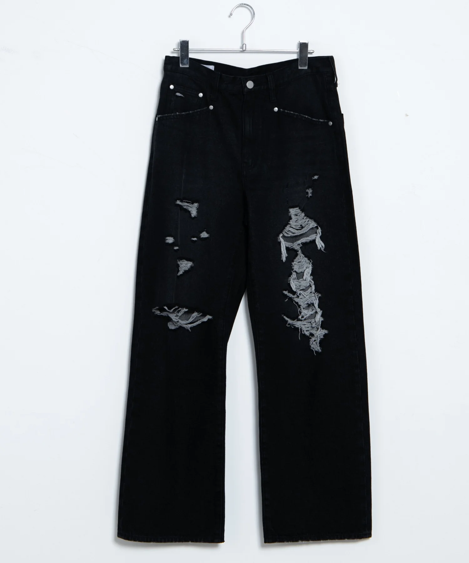 ダメージデニムワイドパンツ - Image 35
