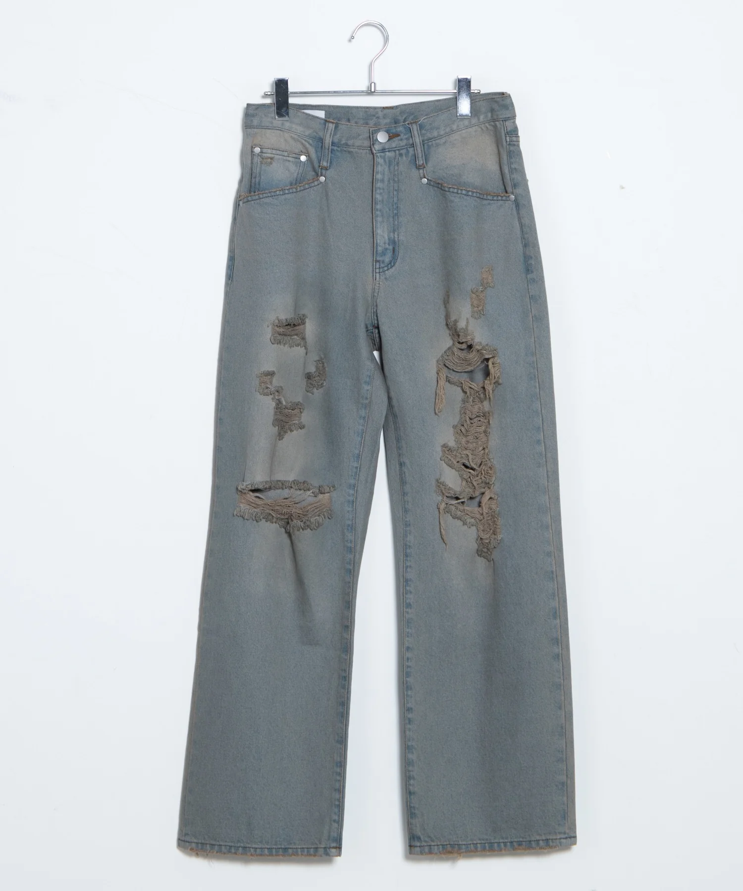 ダメージデニムワイドパンツ - Image 37