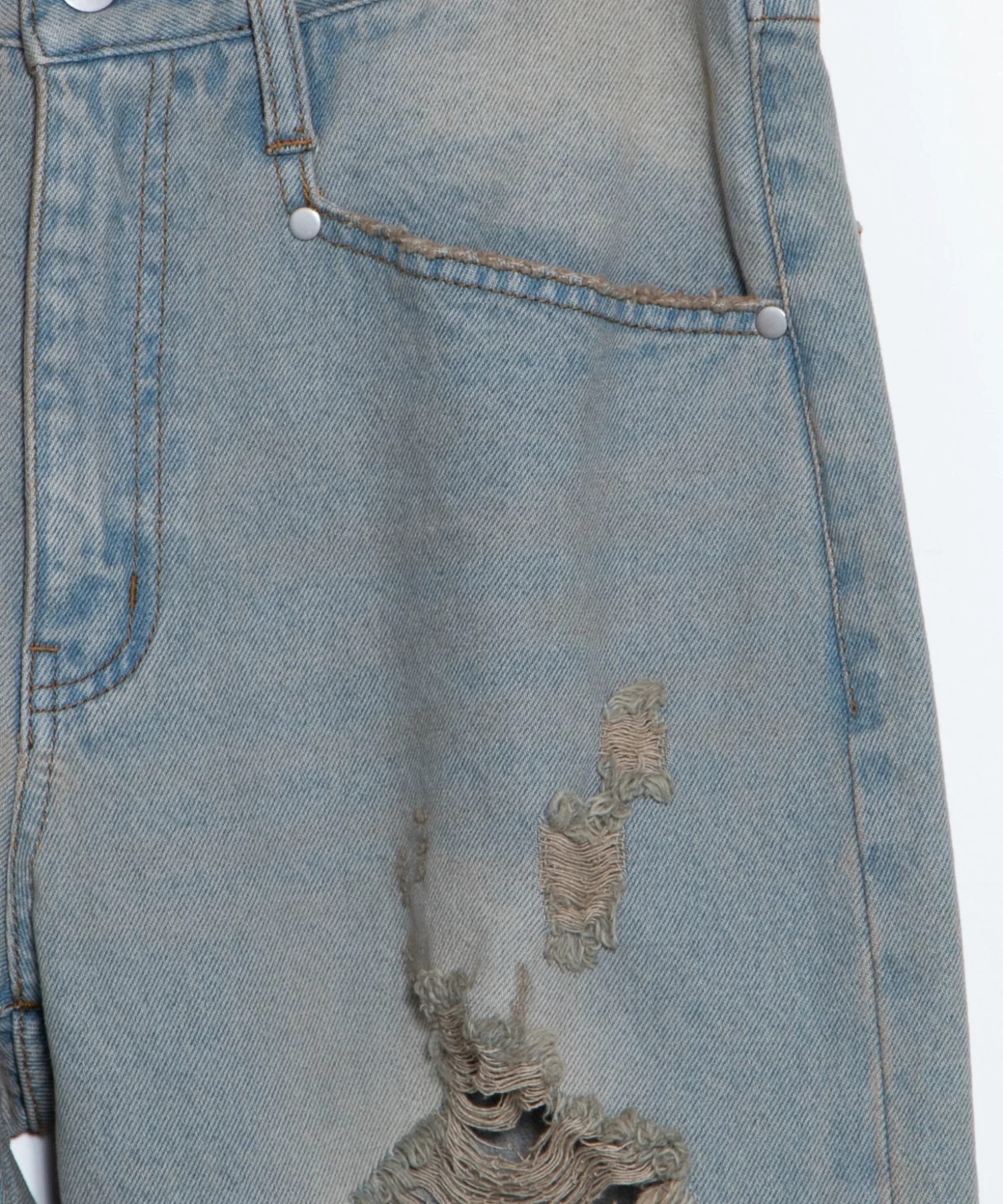 ダメージデニムワイドパンツ - Image 44