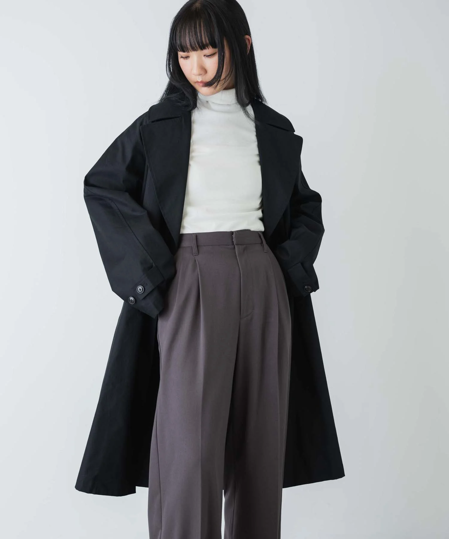 ダブルブレステッドコート - Image 12