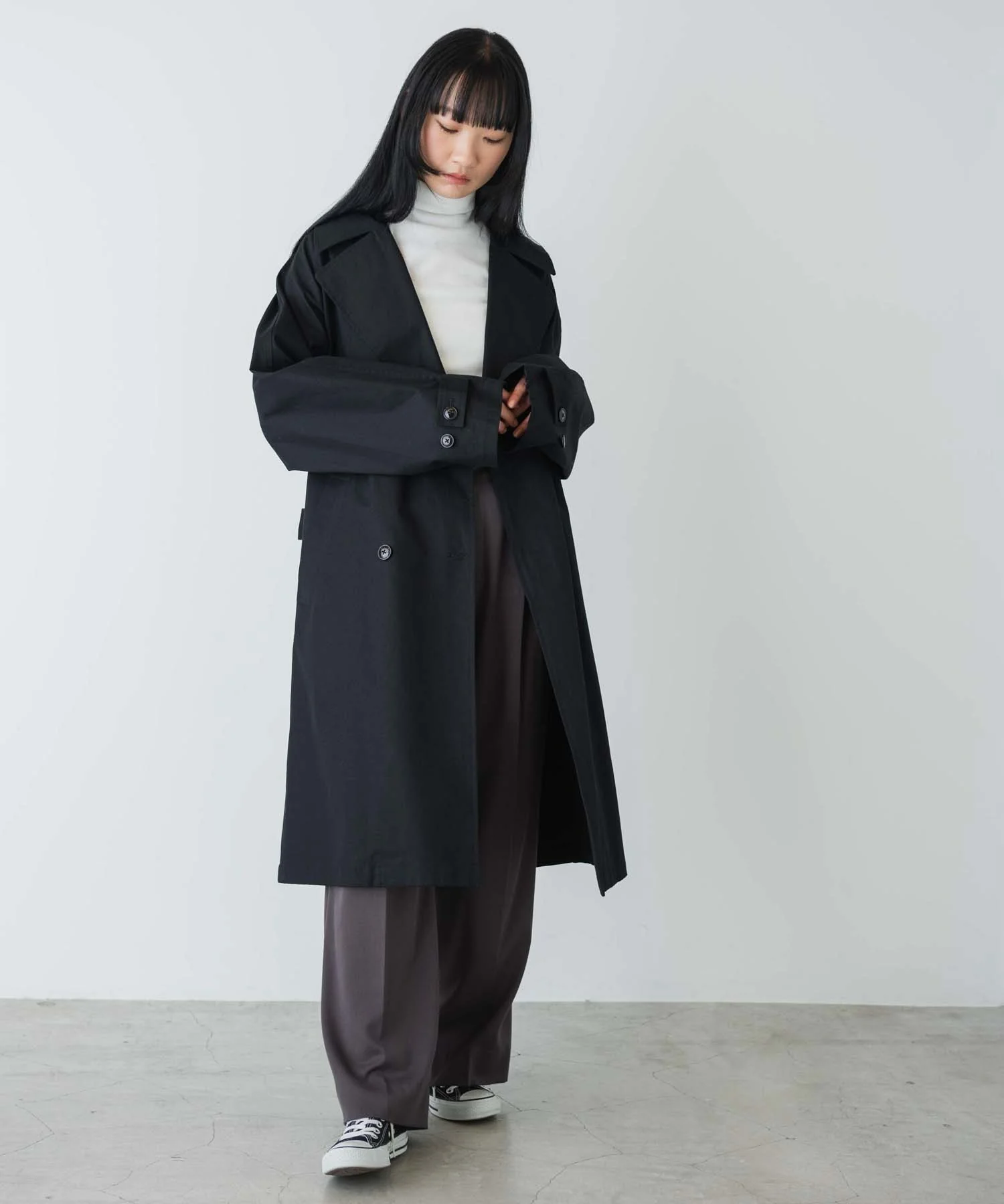 ダブルブレステッドコート - Image 15