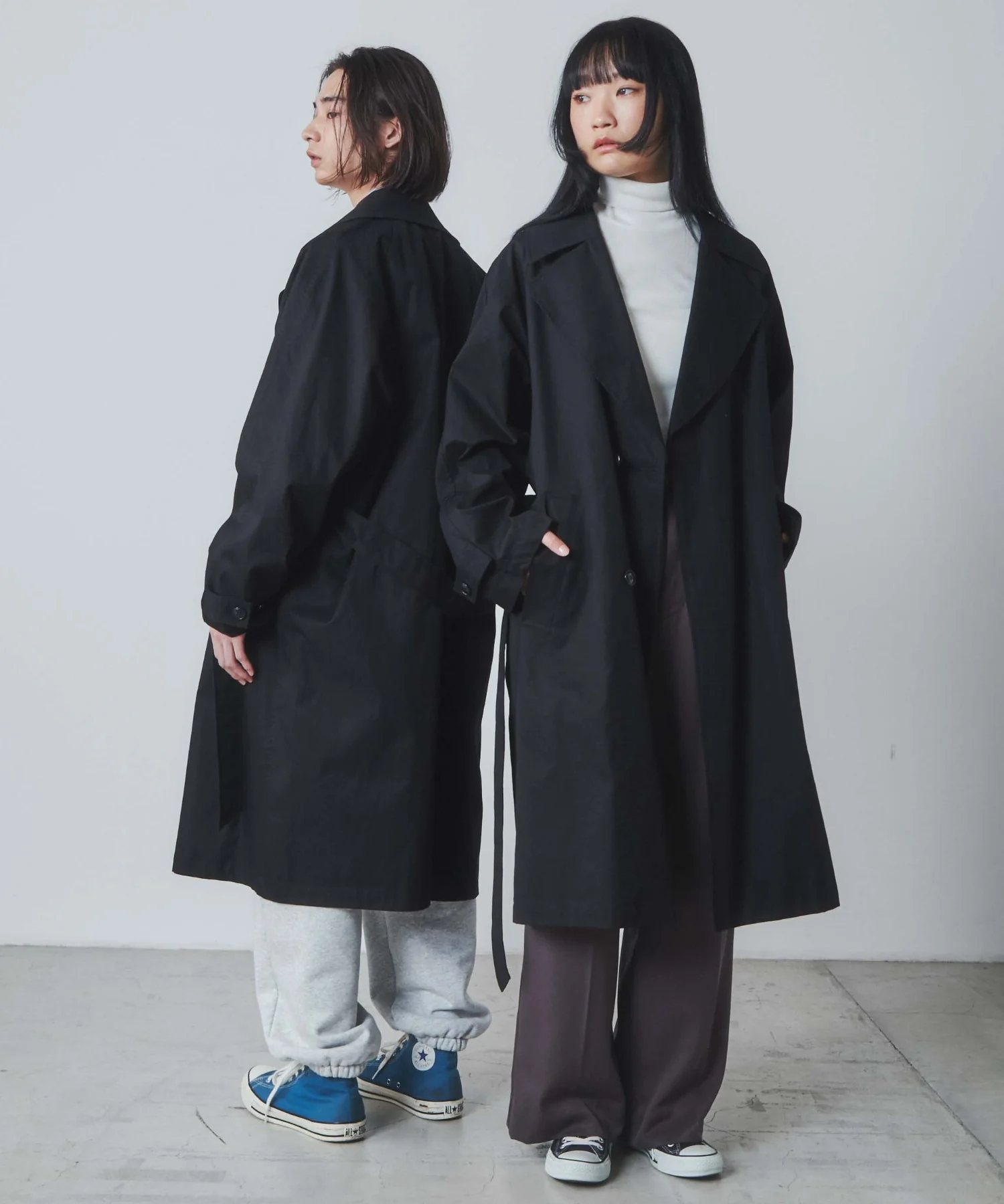 ダブルブレステッドコート - Image 3