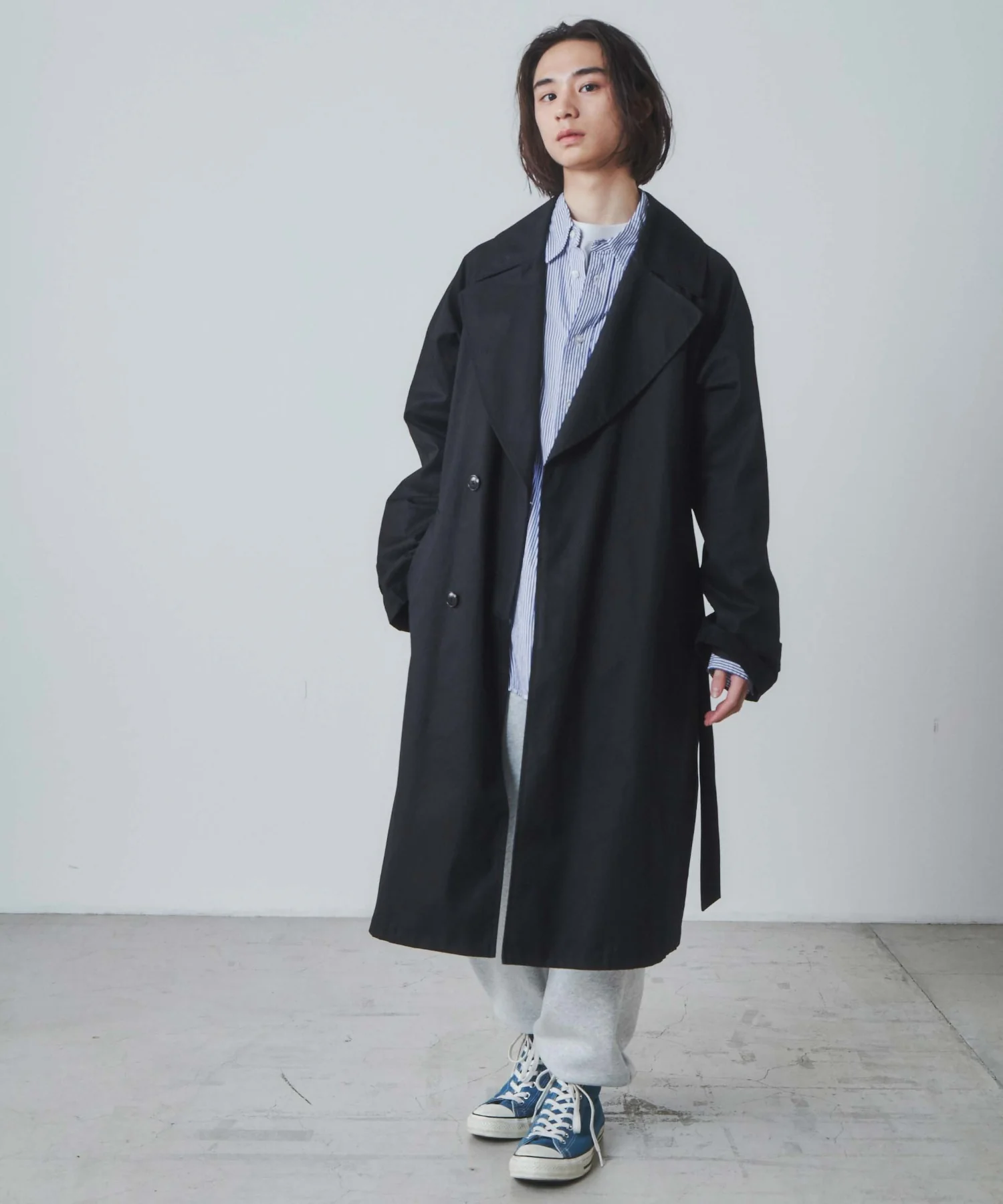 ダブルブレステッドコート - Image 4