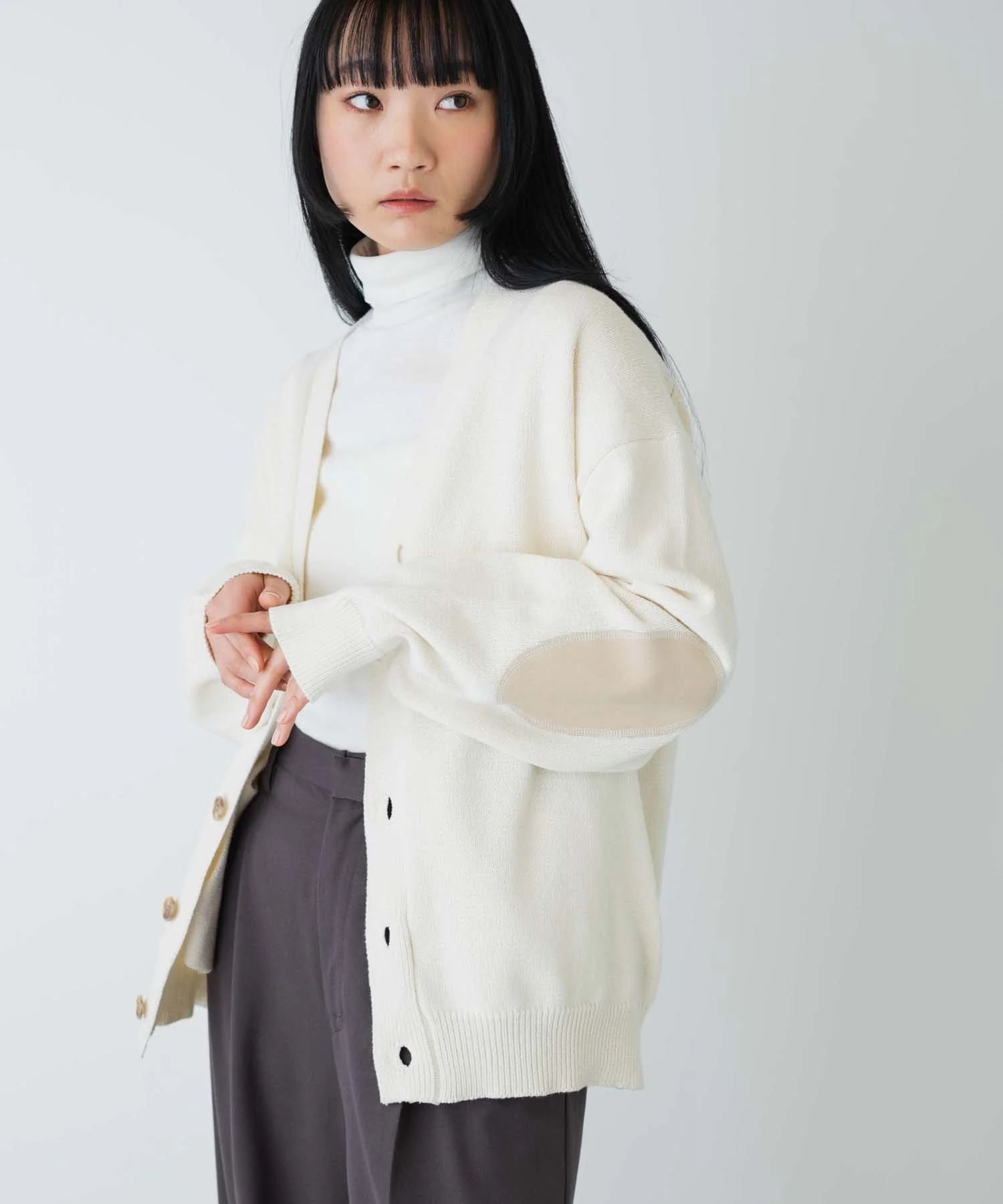 エルボーパッチカーディガン - Image 10