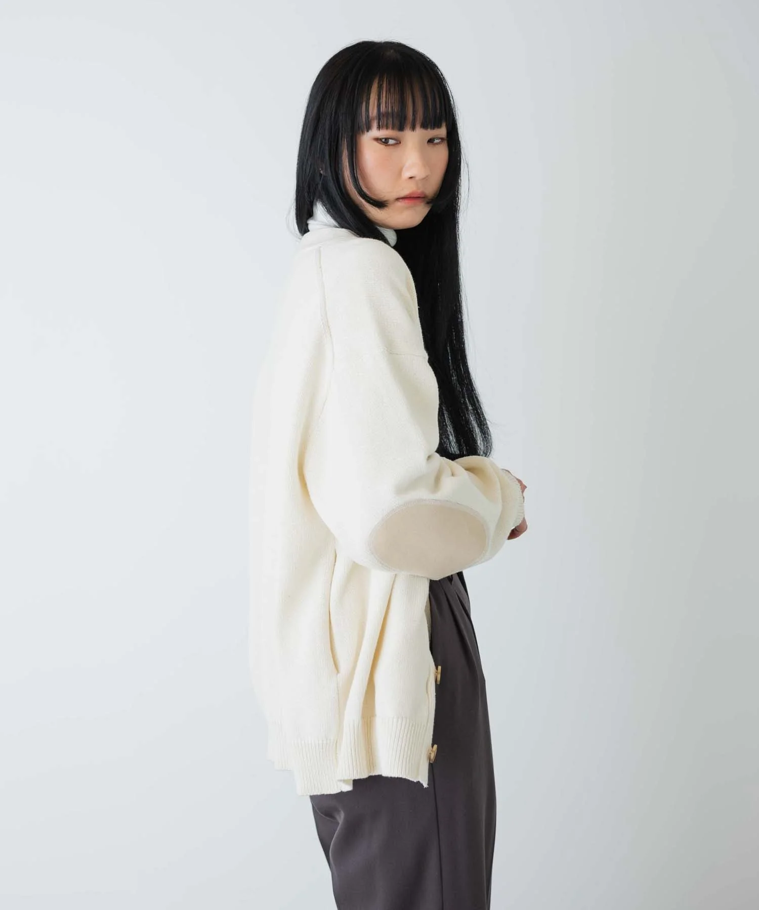 エルボーパッチカーディガン - Image 12