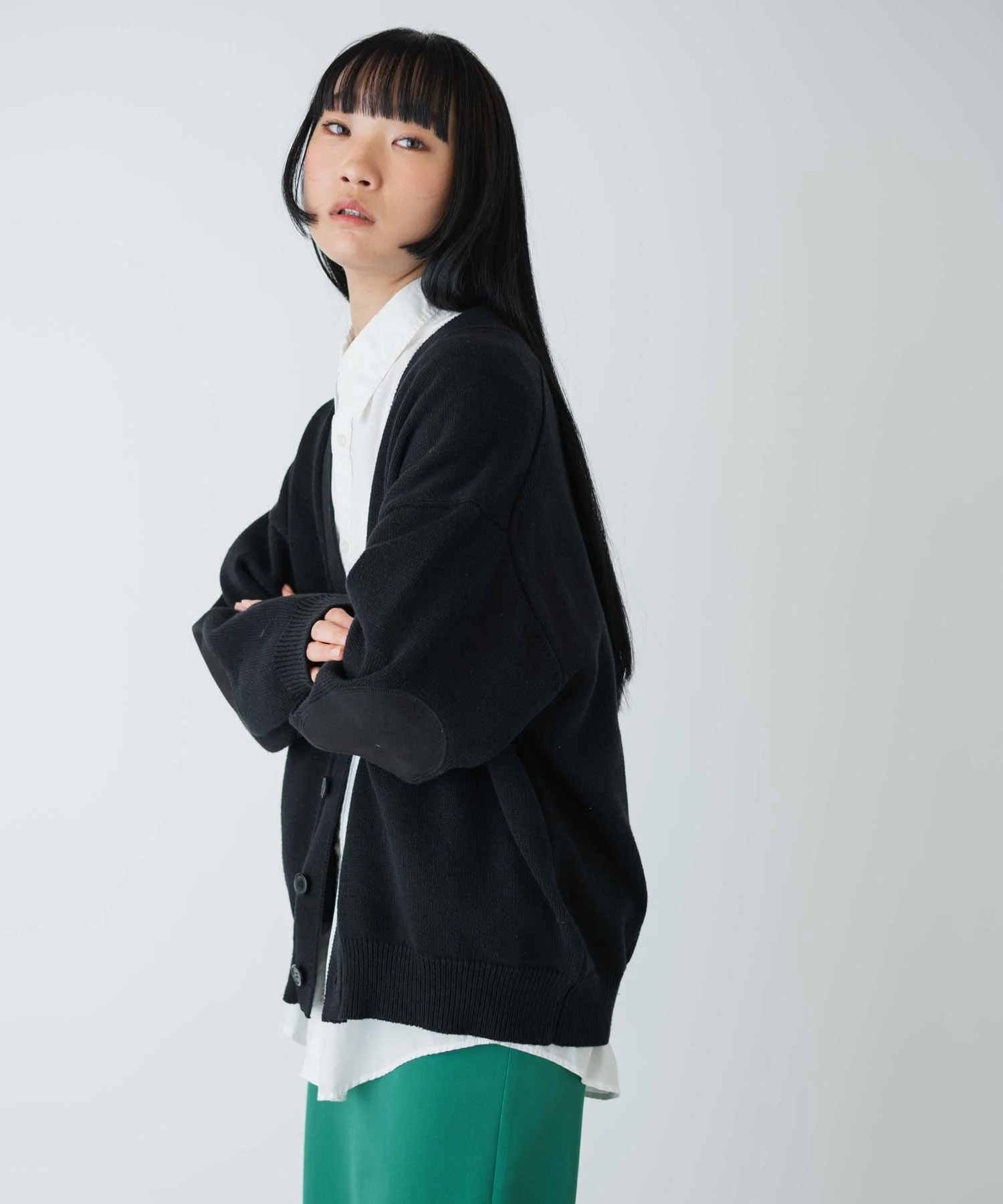 エルボーパッチカーディガン - Image 22