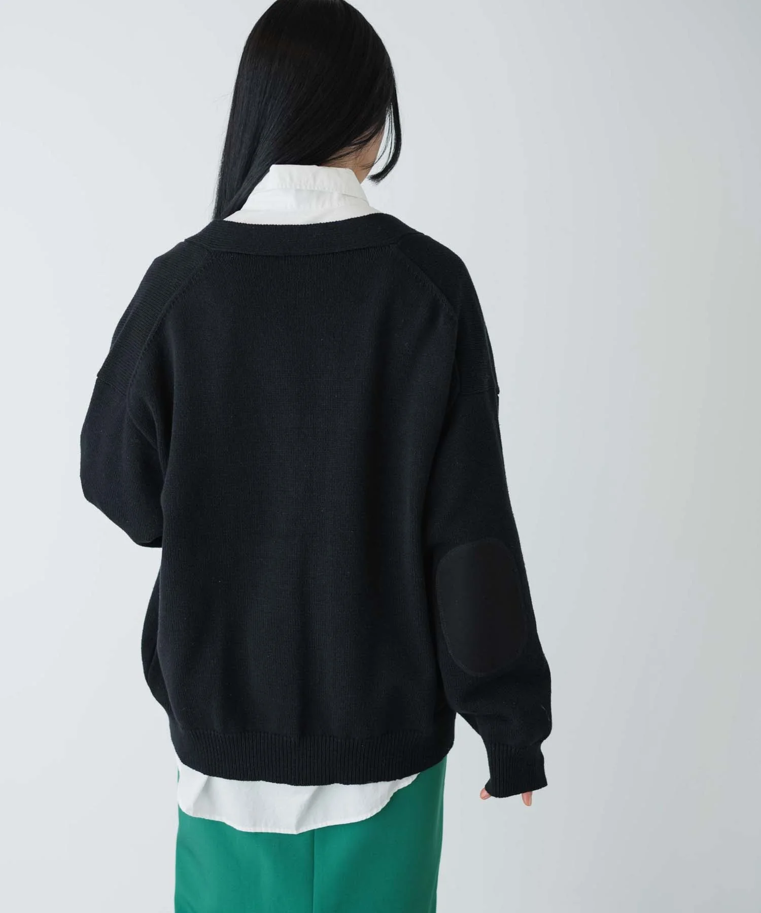 エルボーパッチカーディガン - Image 23