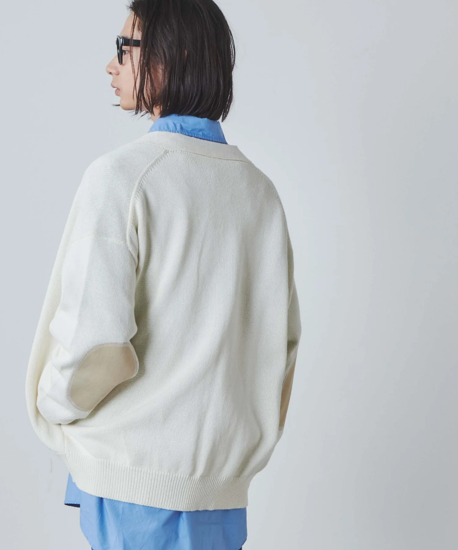 エルボーパッチカーディガン - Image 6
